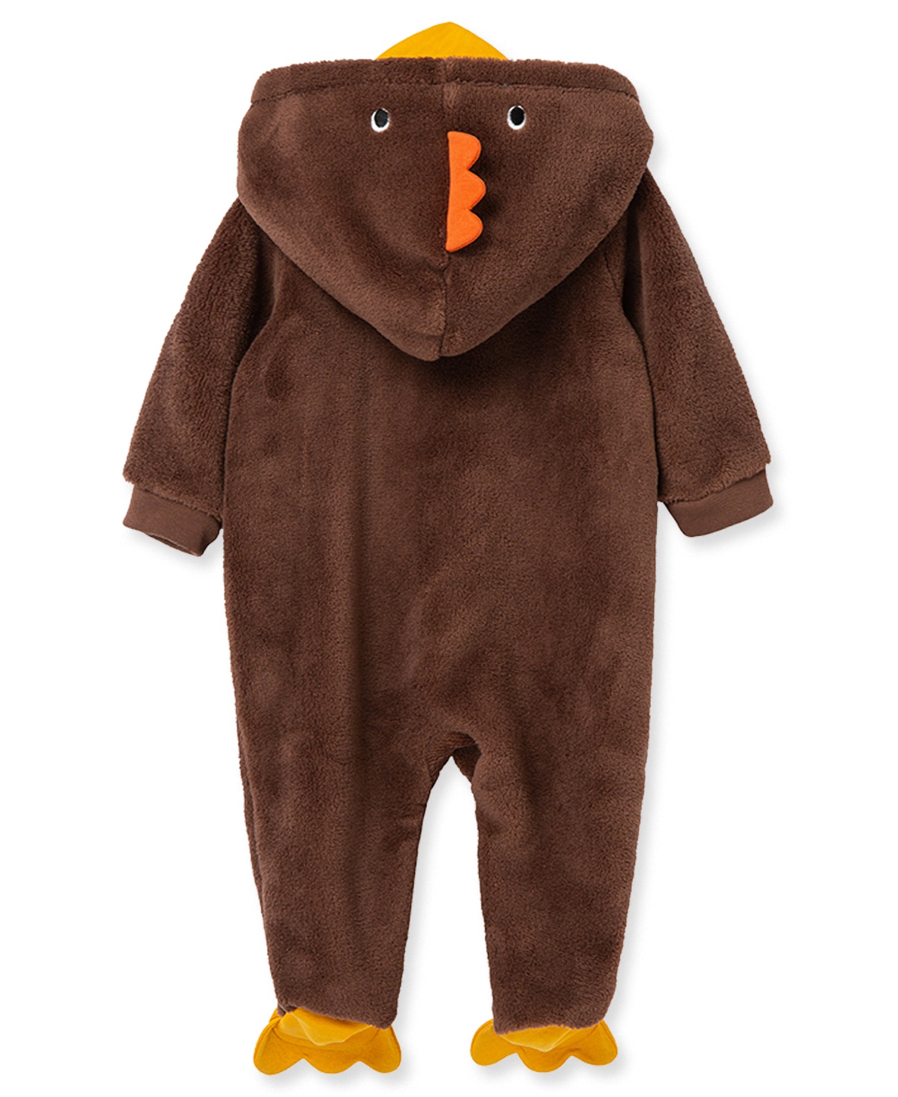 Turkey Minky Fleece Footie (NB-9M) - Little Me