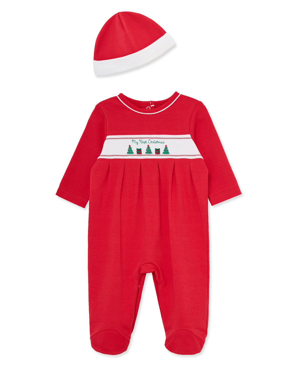 Little Trees Footie & Hat (NM-9M) - Little Me