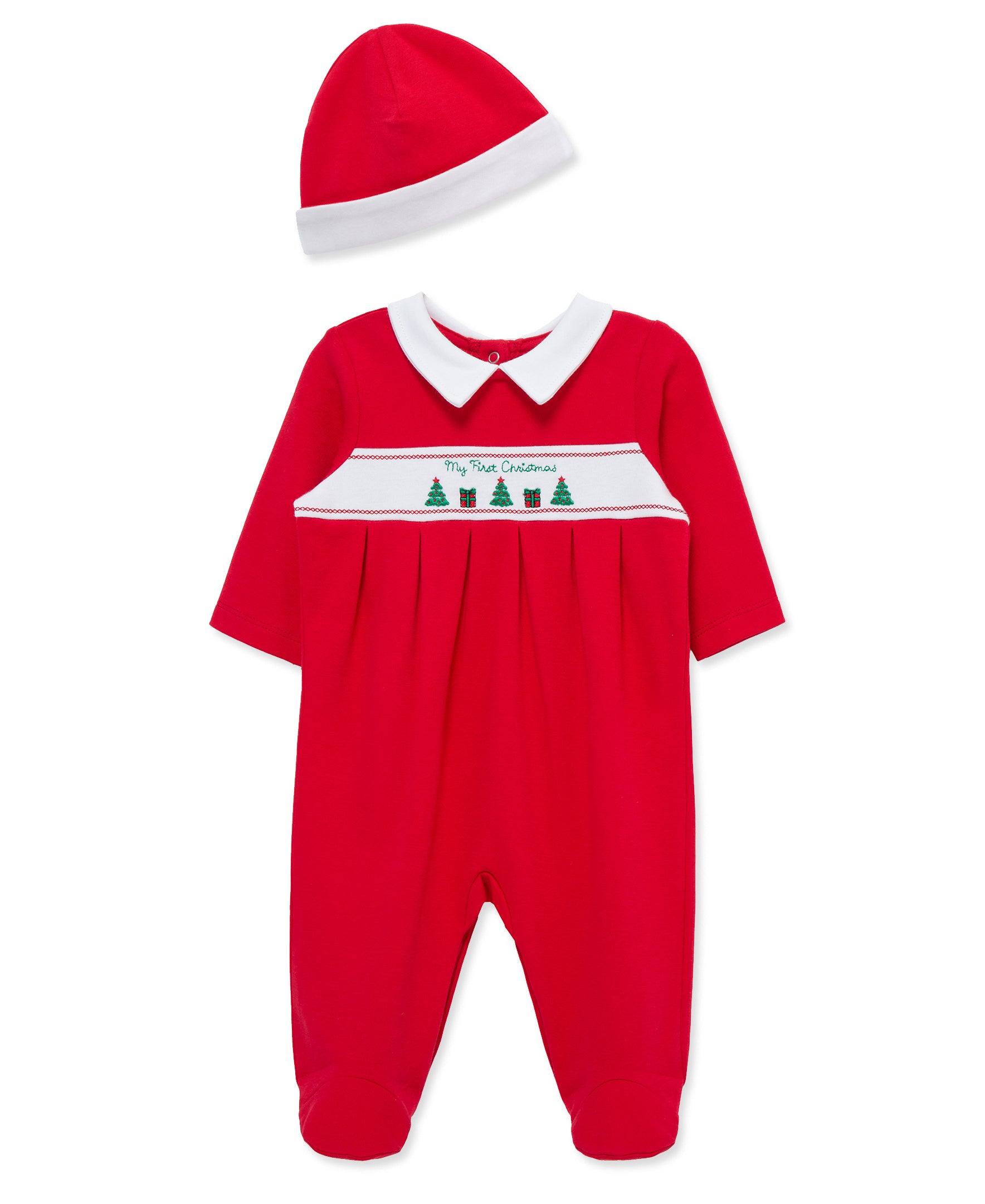 Little Trees Footie & Hat (NM-9M) - Little Me