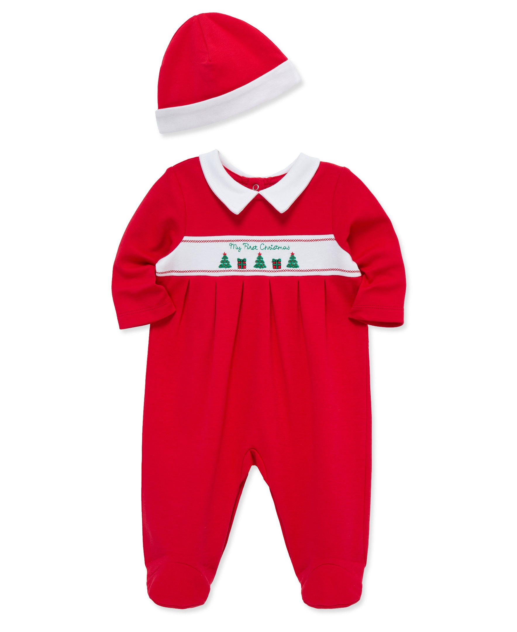 Little Trees Footie & Hat (NM-9M) - Little Me