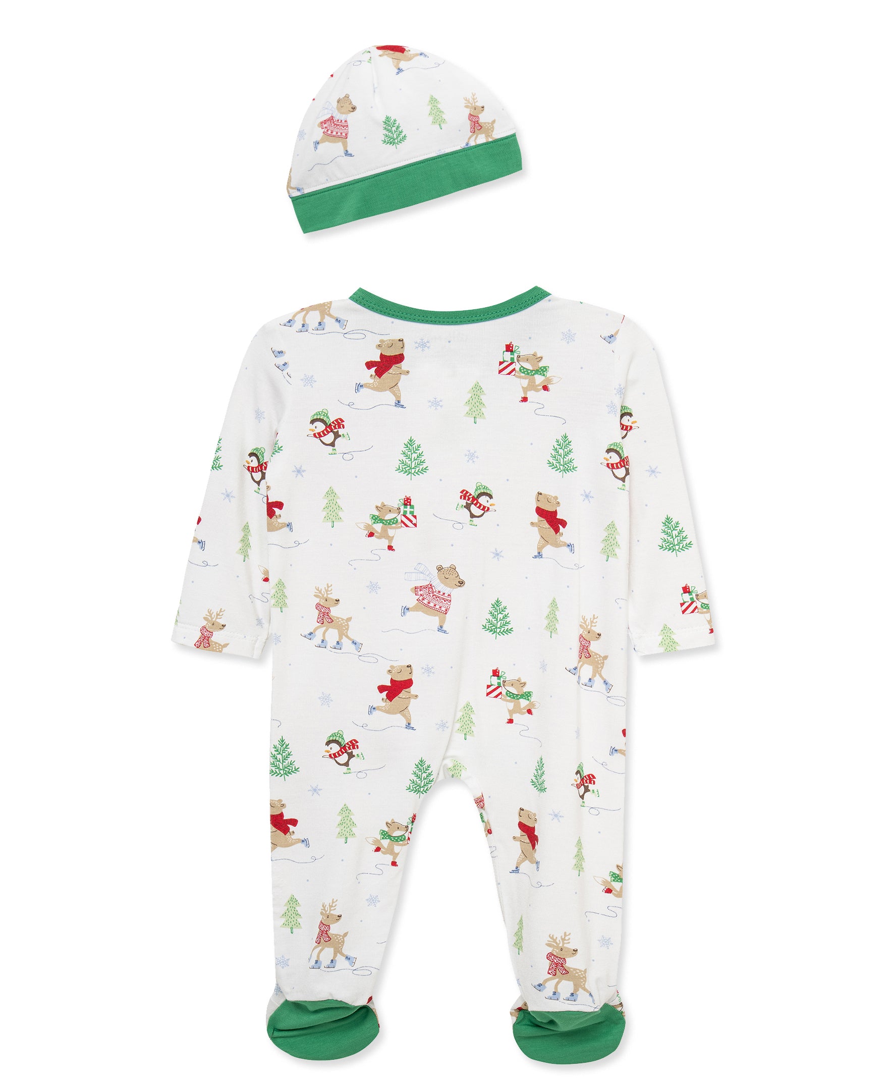Skaters Footie & Hat (NB-9M) - Little Me