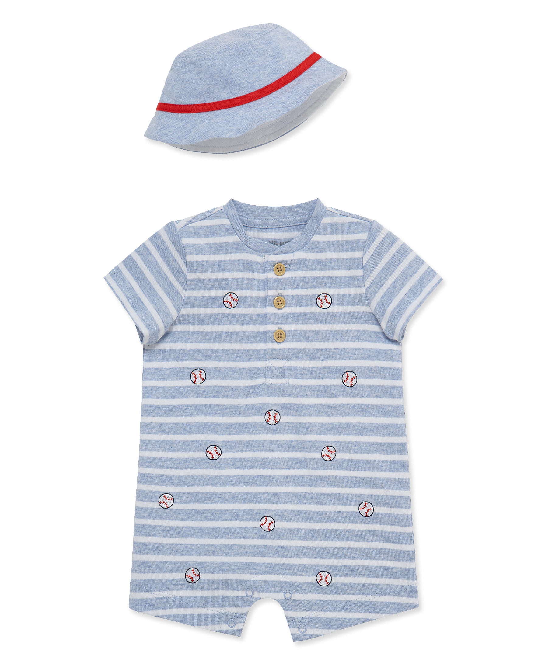 Baseball Romper & Hat