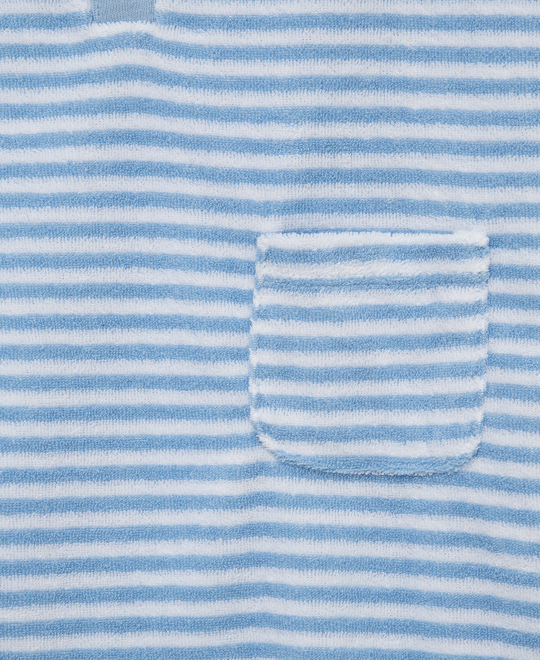 Stripe Terry Romper & Hat