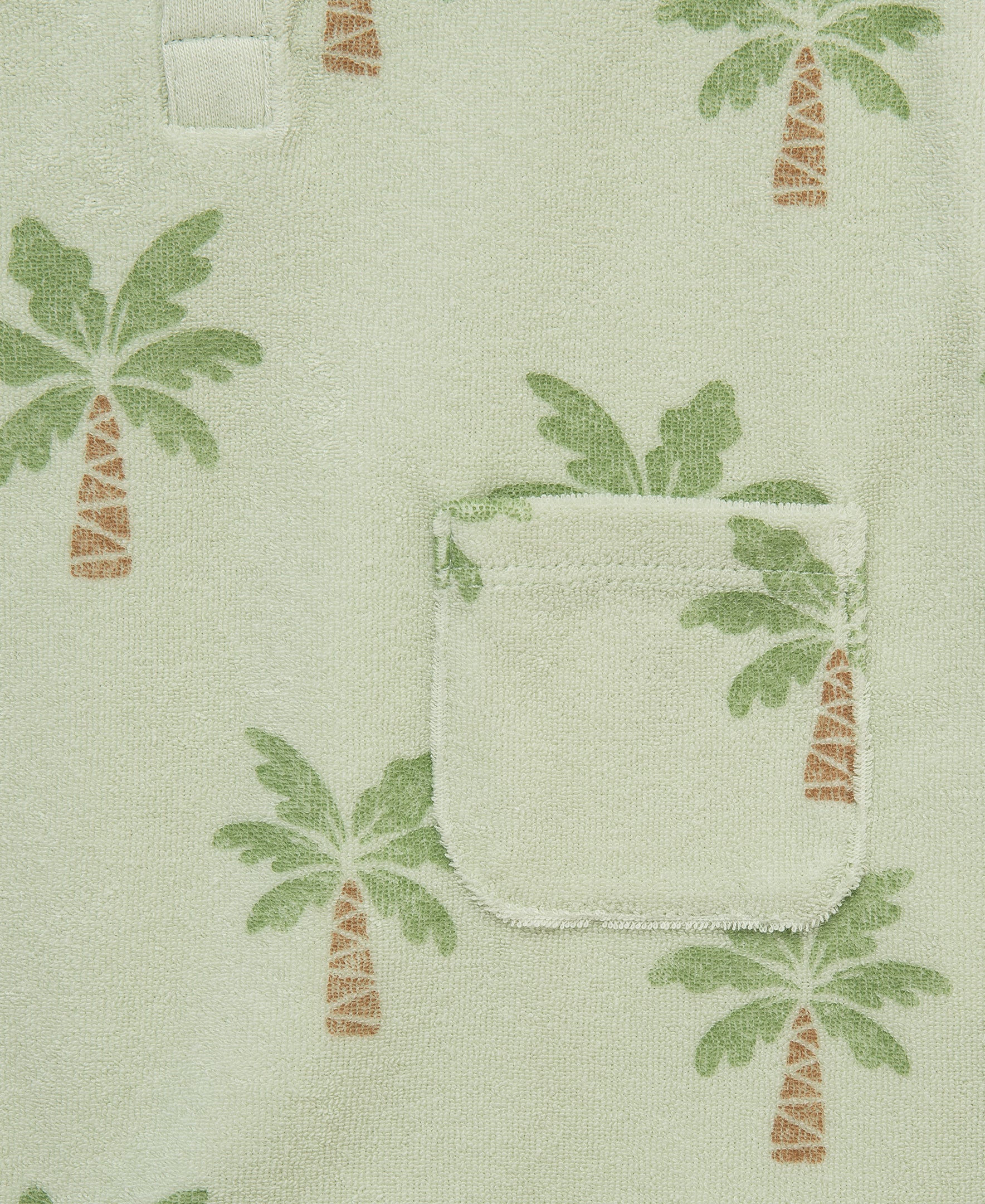 Palms Terry Romper & Hat