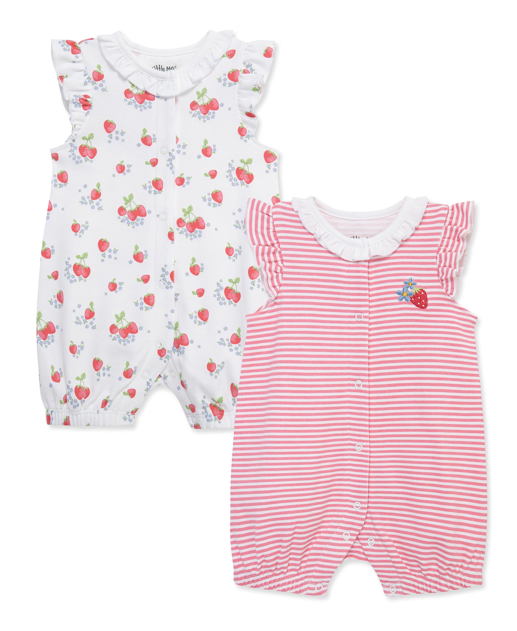 Strawberry Rompers 2-Pack