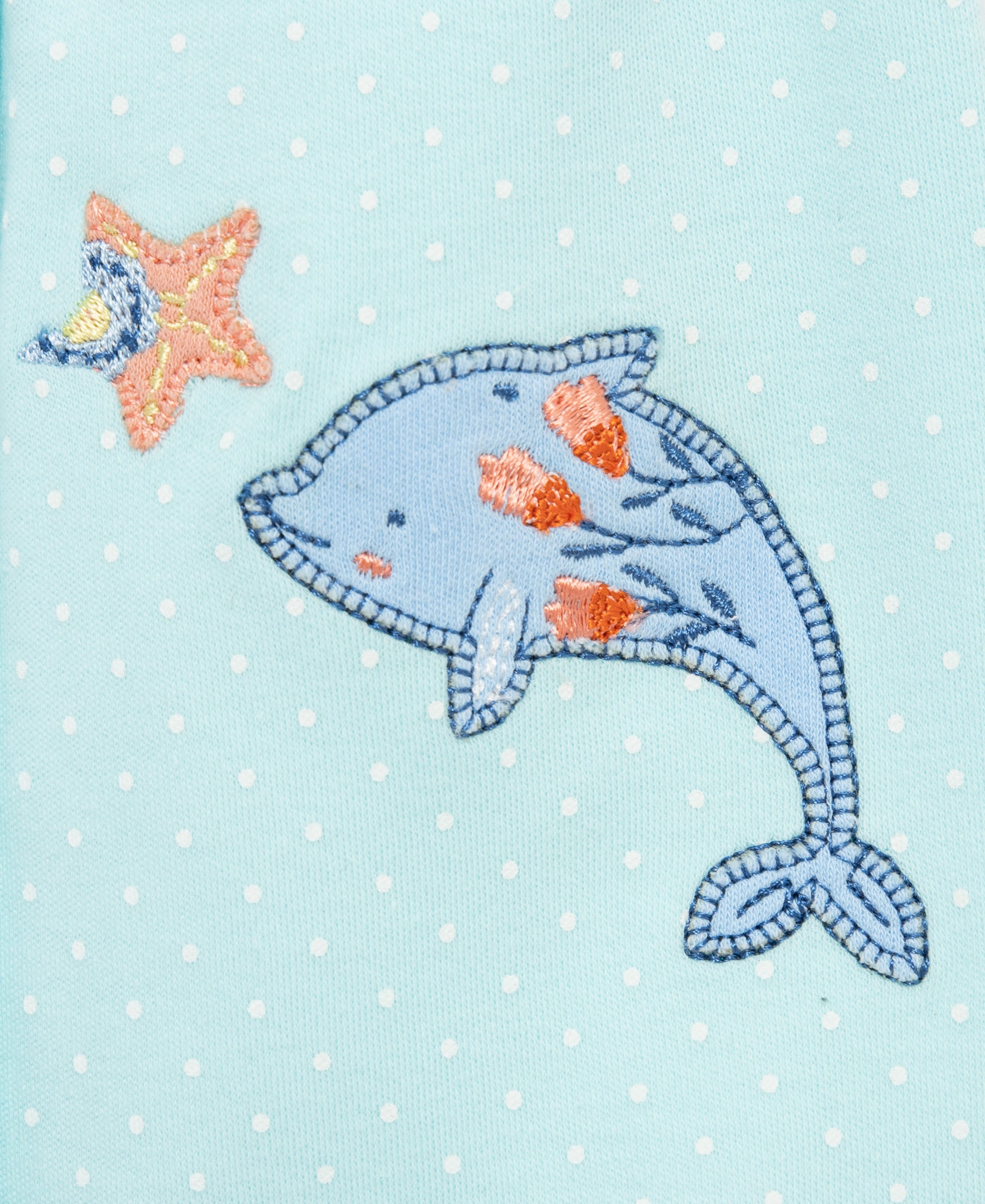 Dolphin Rompers 2-Pack