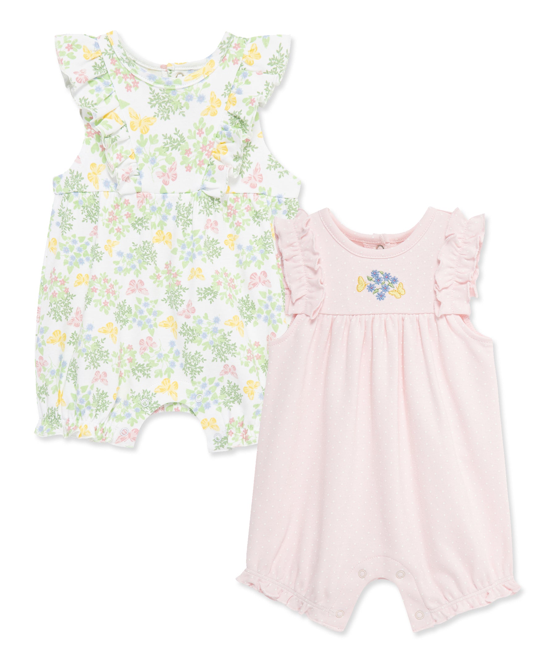 Butterfly Rompers 2-Pack