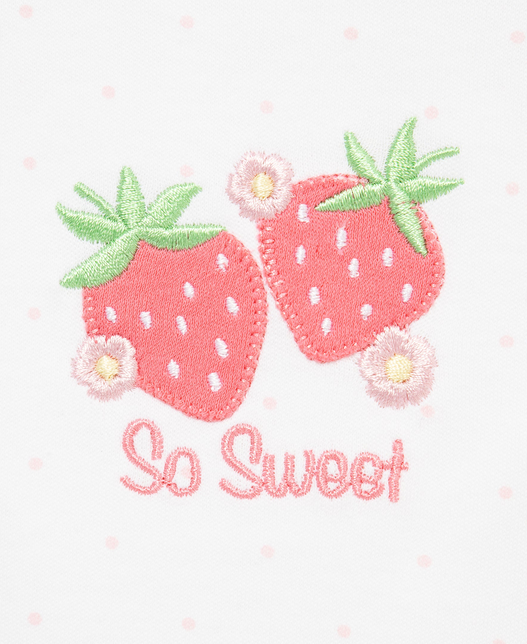 Strawberry Skegging & Headband Set (12M-24M)