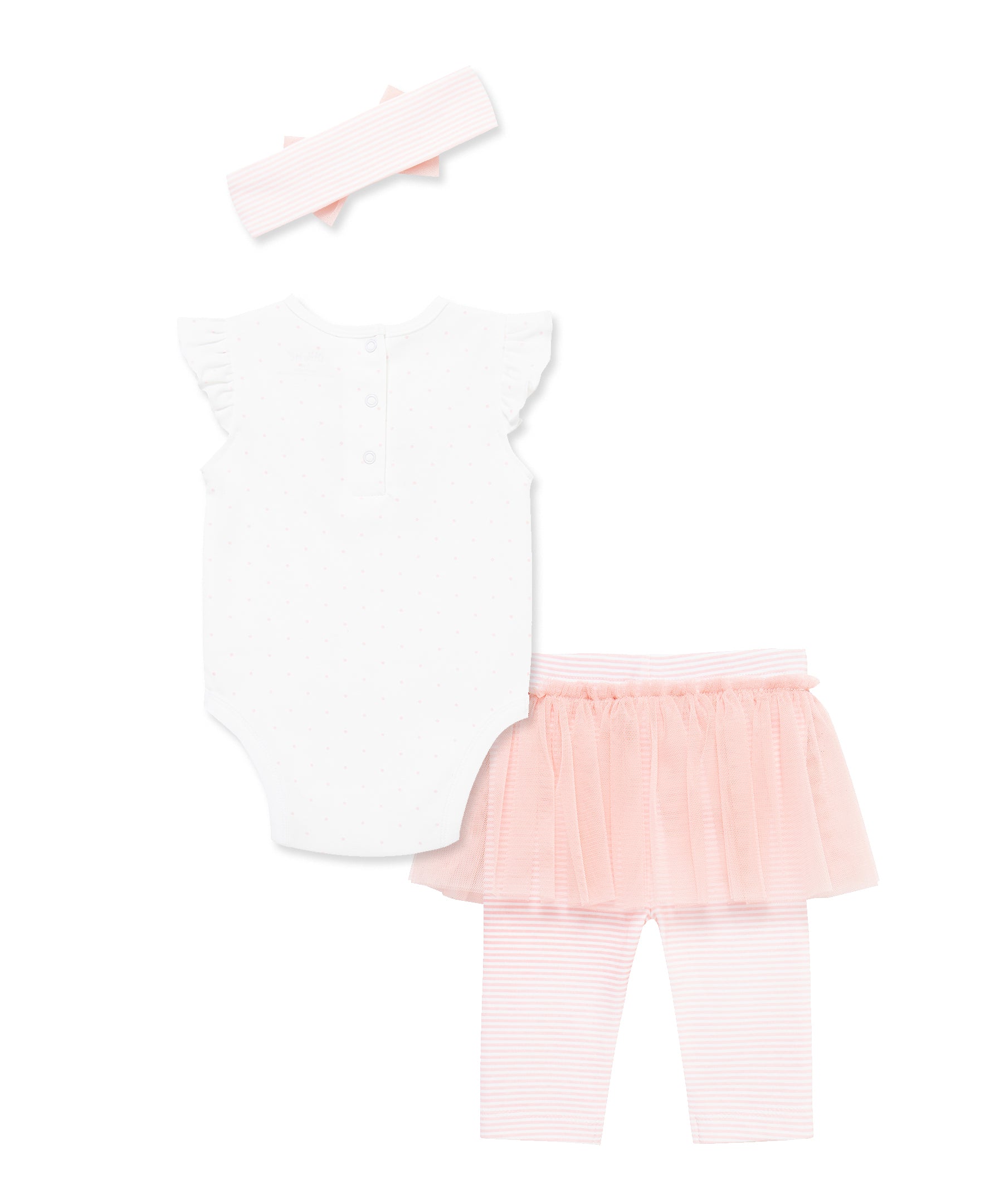 Strawberry Skegging & Headband Set (3M-12M)