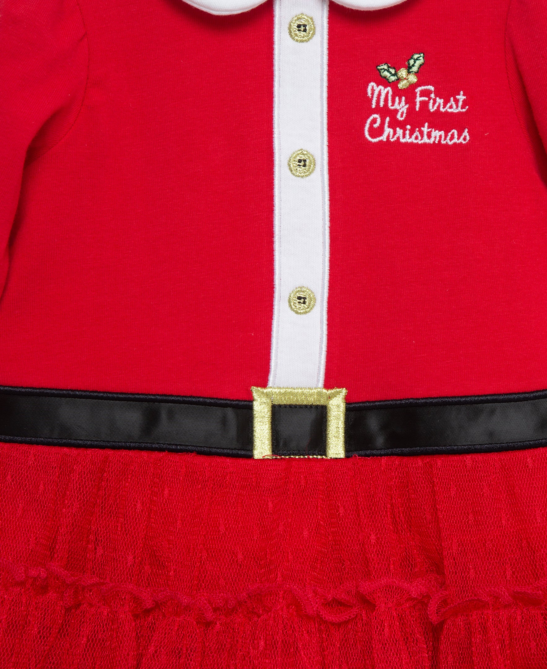 "My First Christmas" Tutu Dress Set (3M-12M) - Little Me