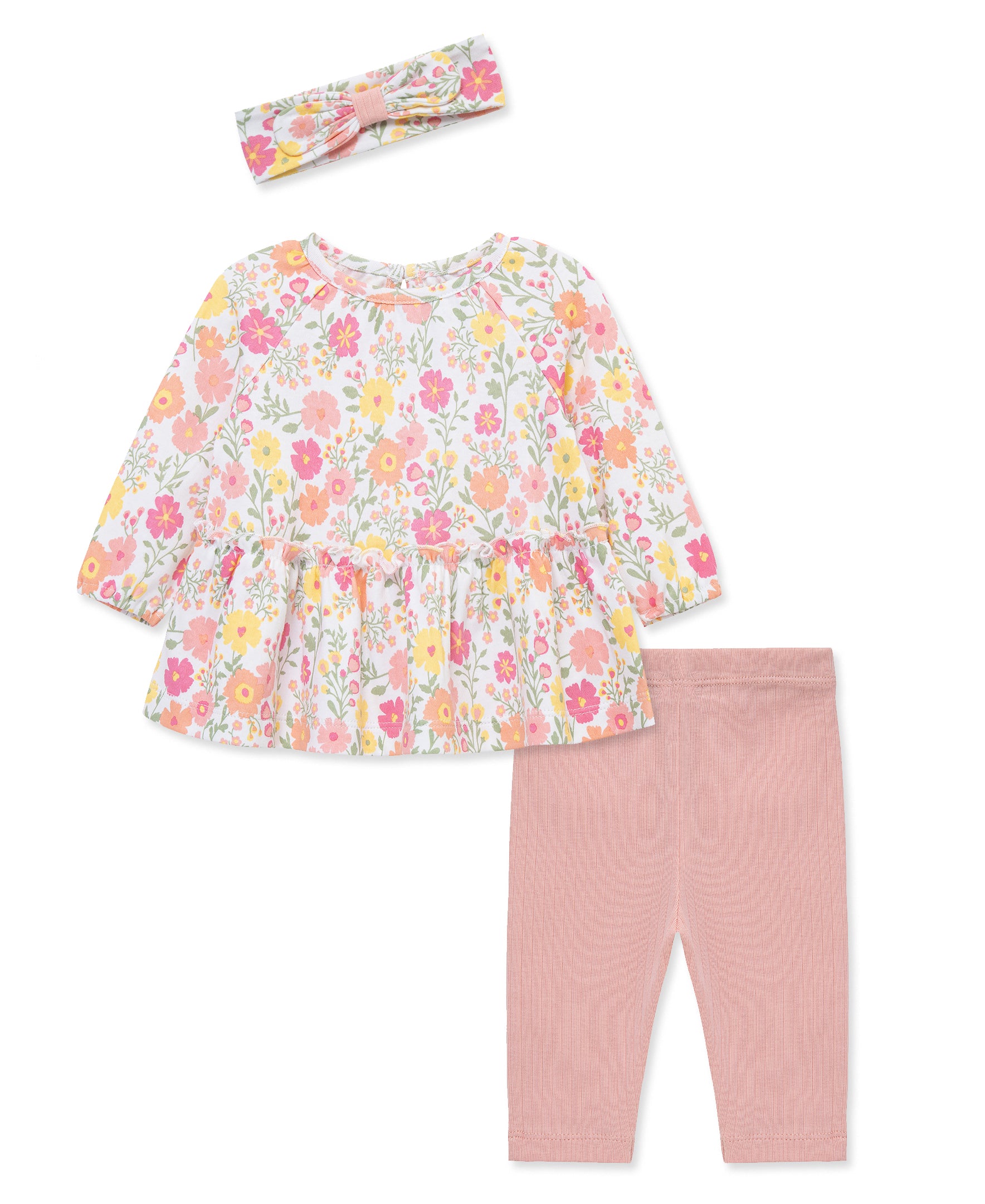 Blossoms Tunic & Legging Set (3M-12M) - Little Me