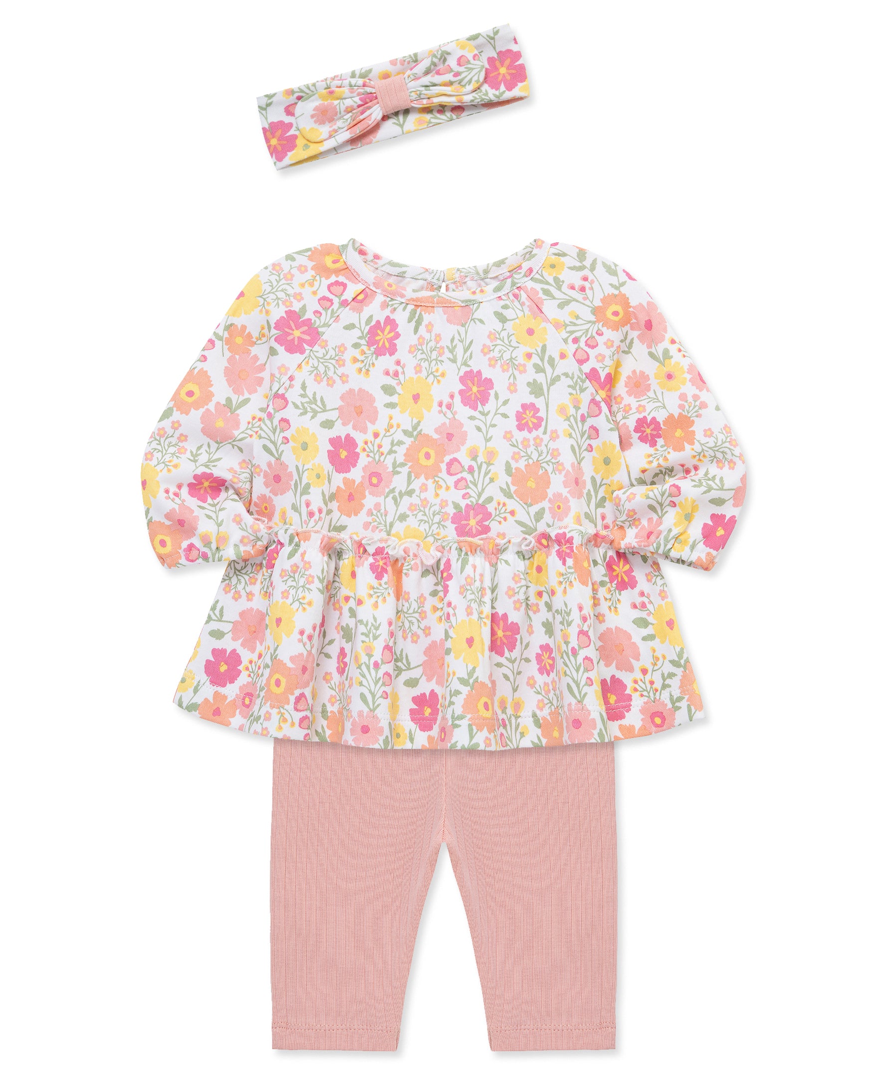 Blossoms Tunic & Legging Set (3M-12M) - Little Me