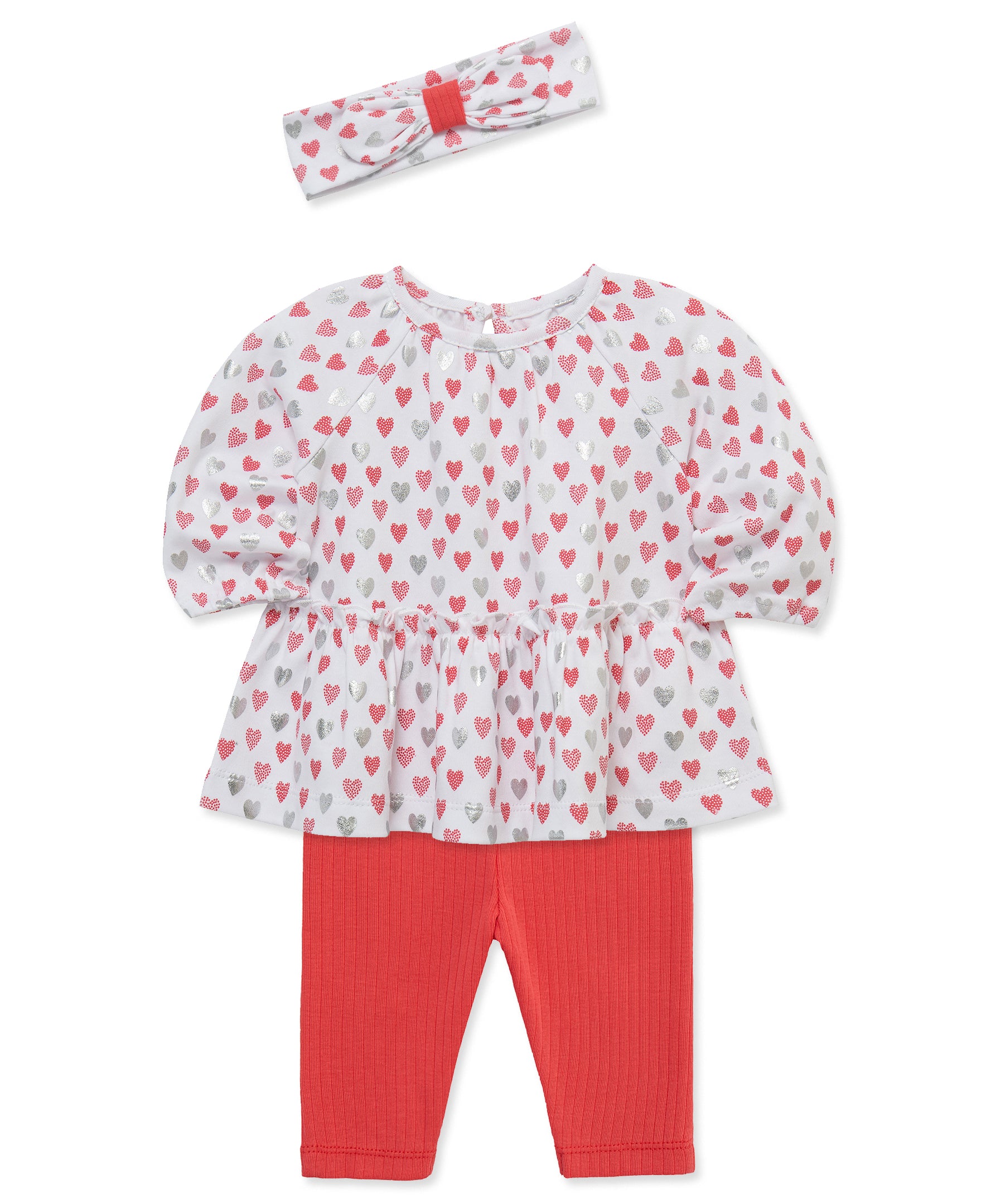 Hearts Tunic & Legging Set (12M-24M) - Little Me