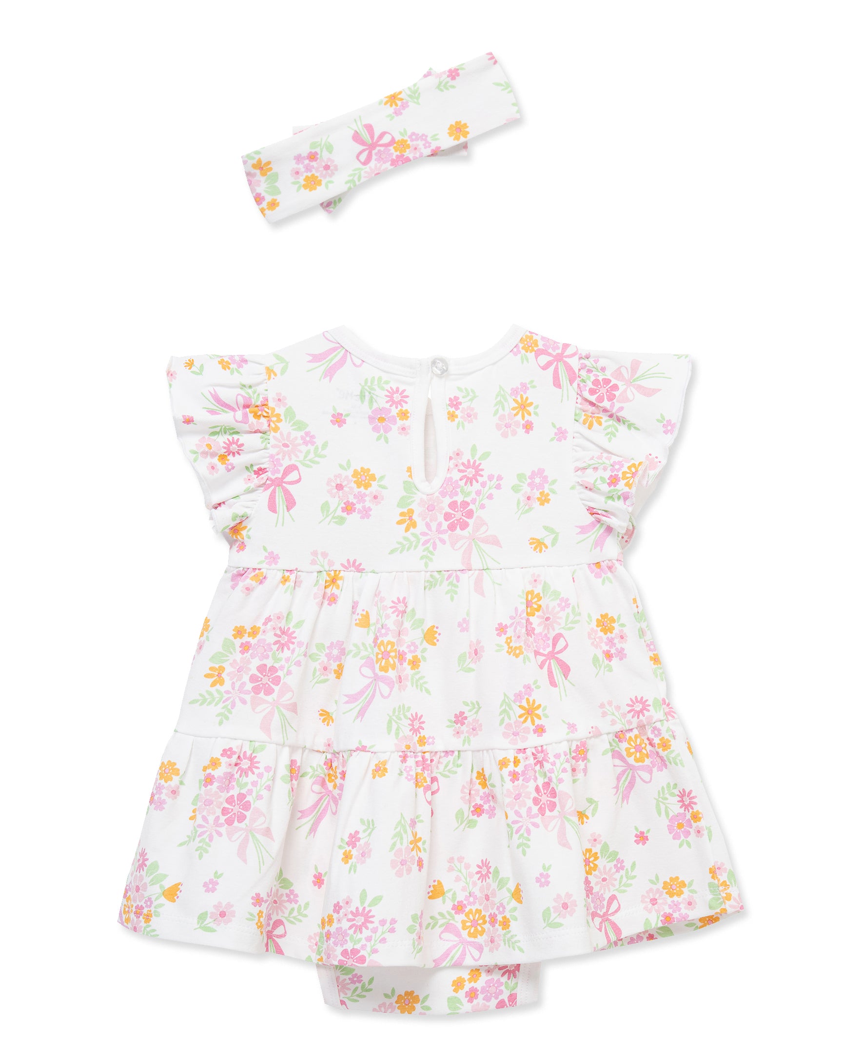Bouquet Bodysuit Dress & Headband