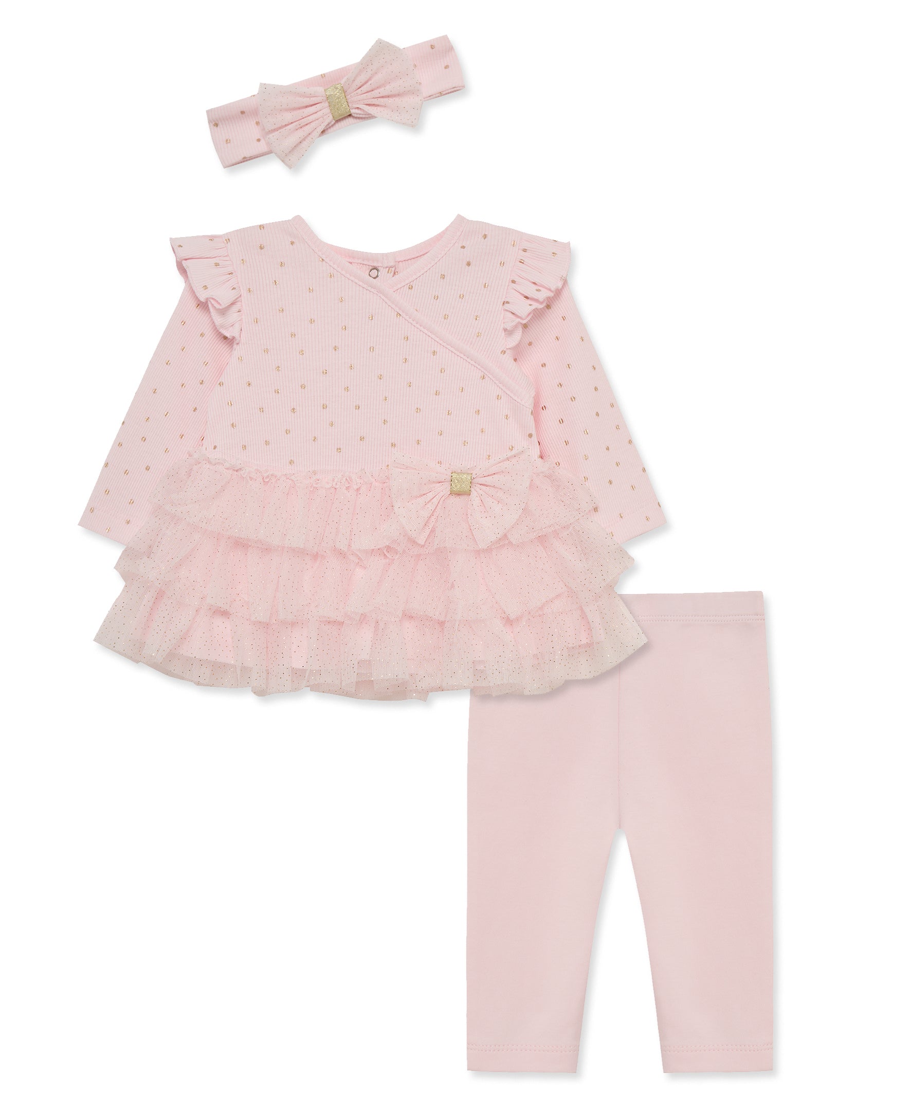 Dot Shine Tutu & Legging Set (3M-12M) - Little Me
