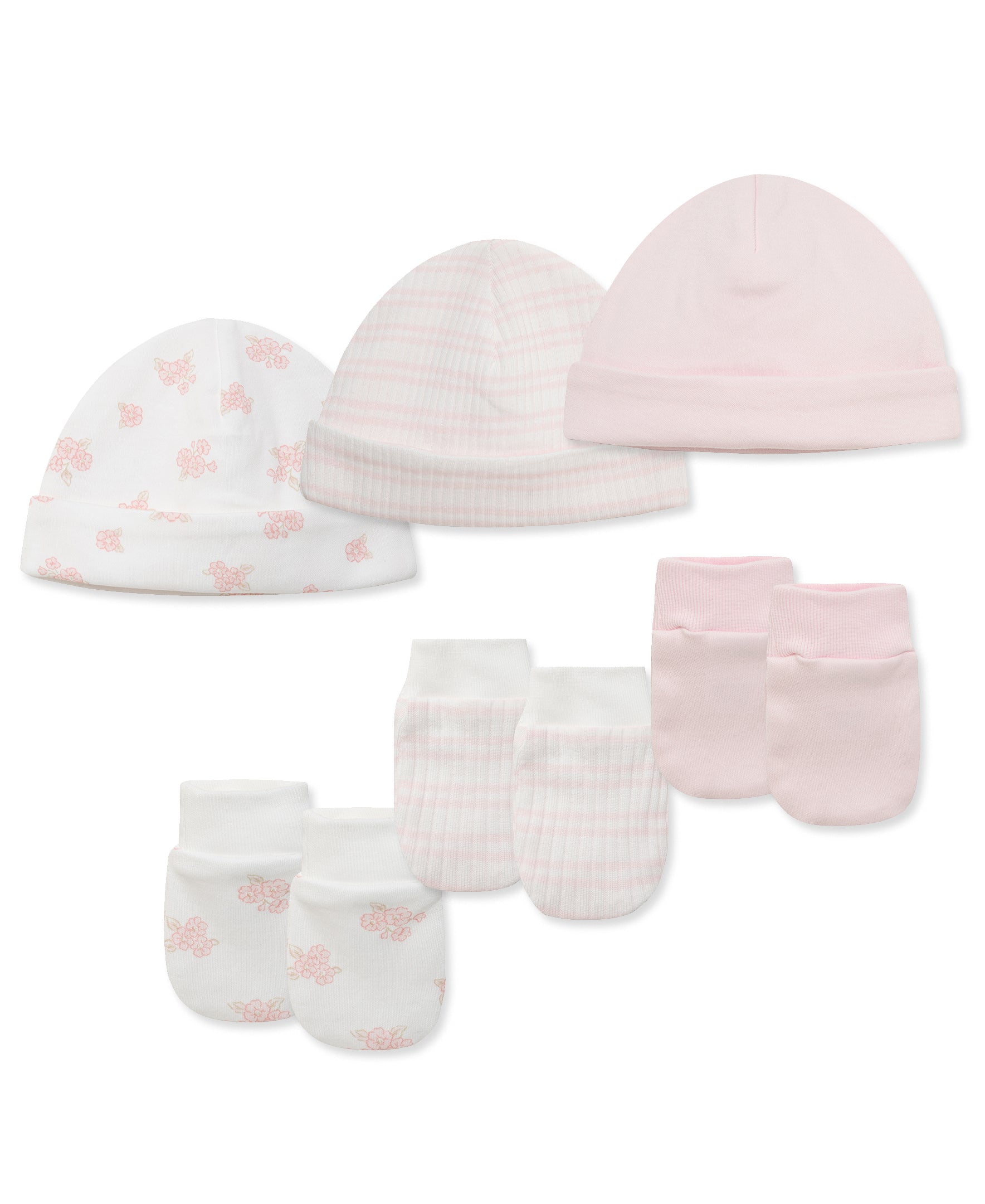 Dainty Bears Hat & Mitt Set - Little Me
