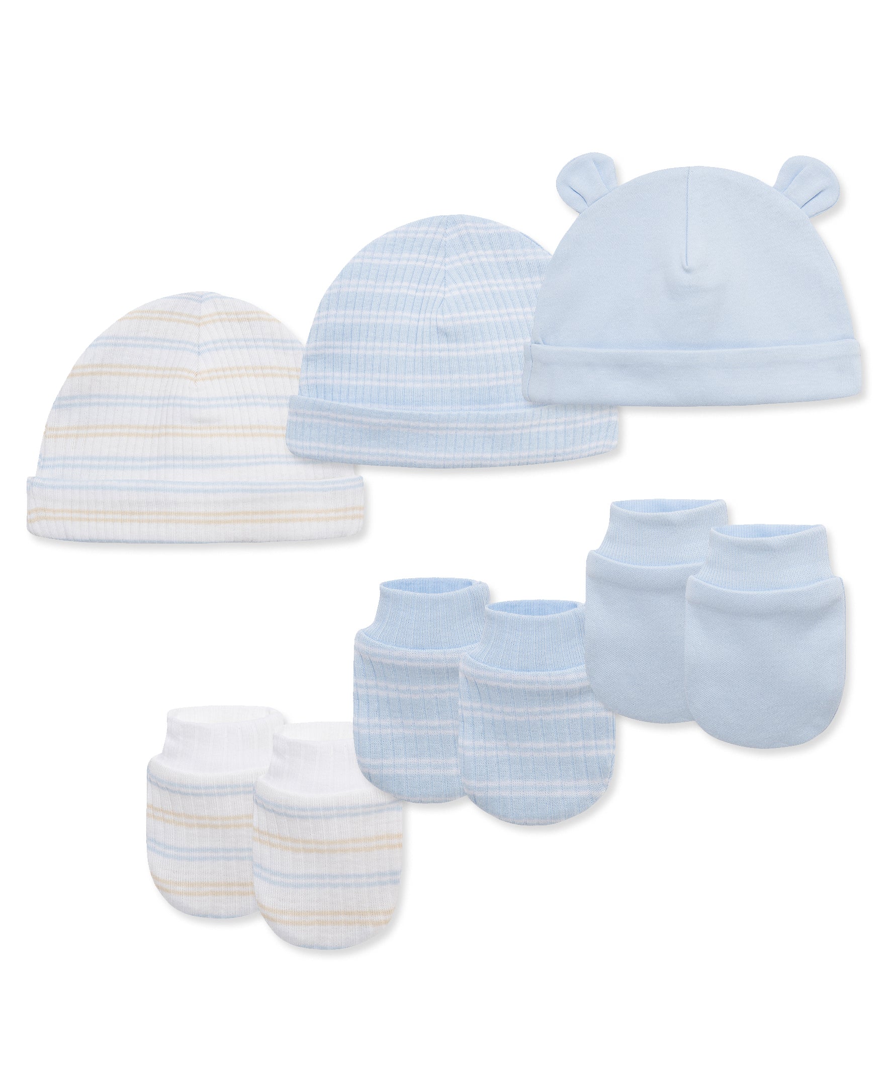Dashing Bears Hat & Mitt Set - Little Me