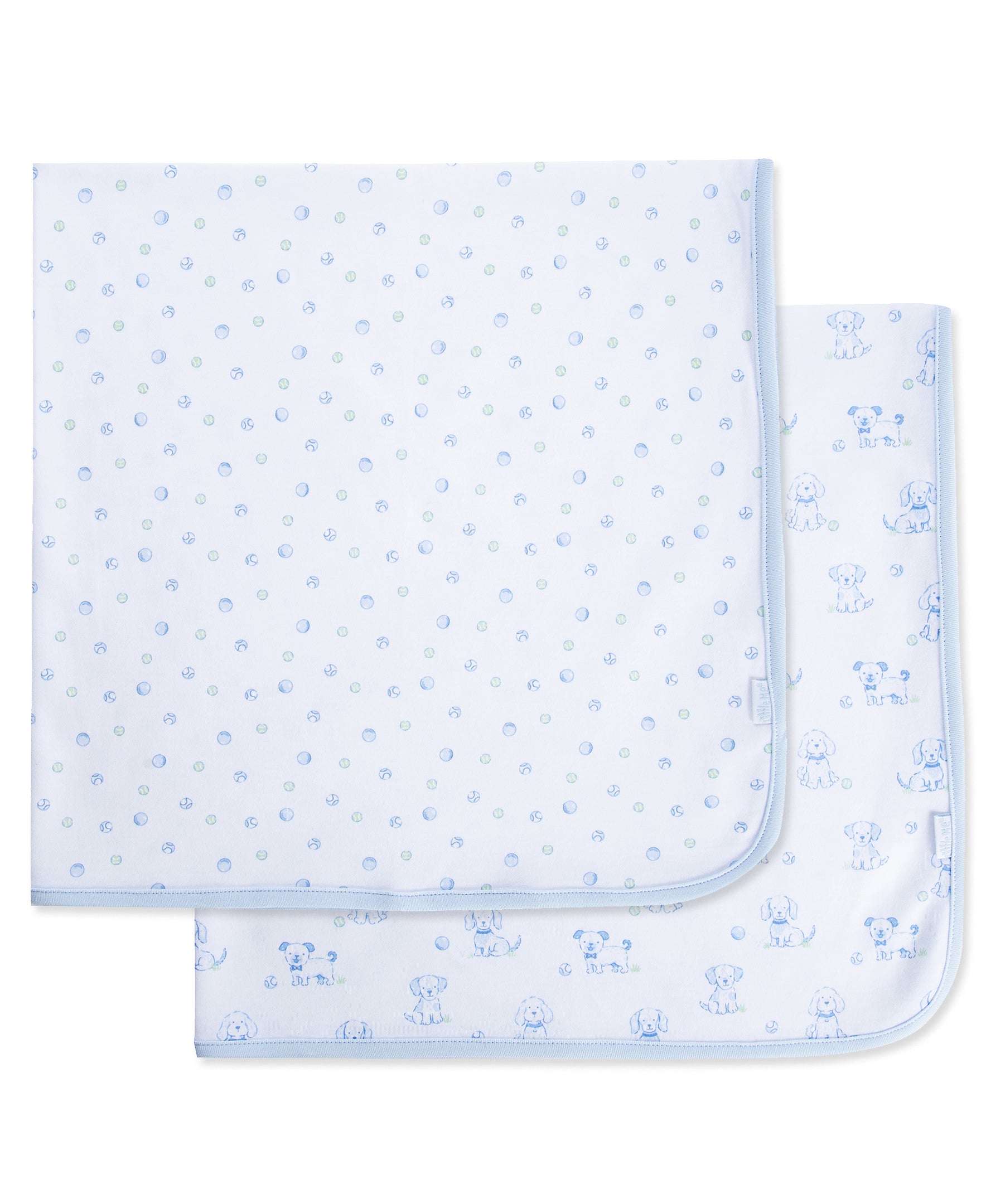 Peppy Puppies Receiving Blankets (2-Pack) - Little Me