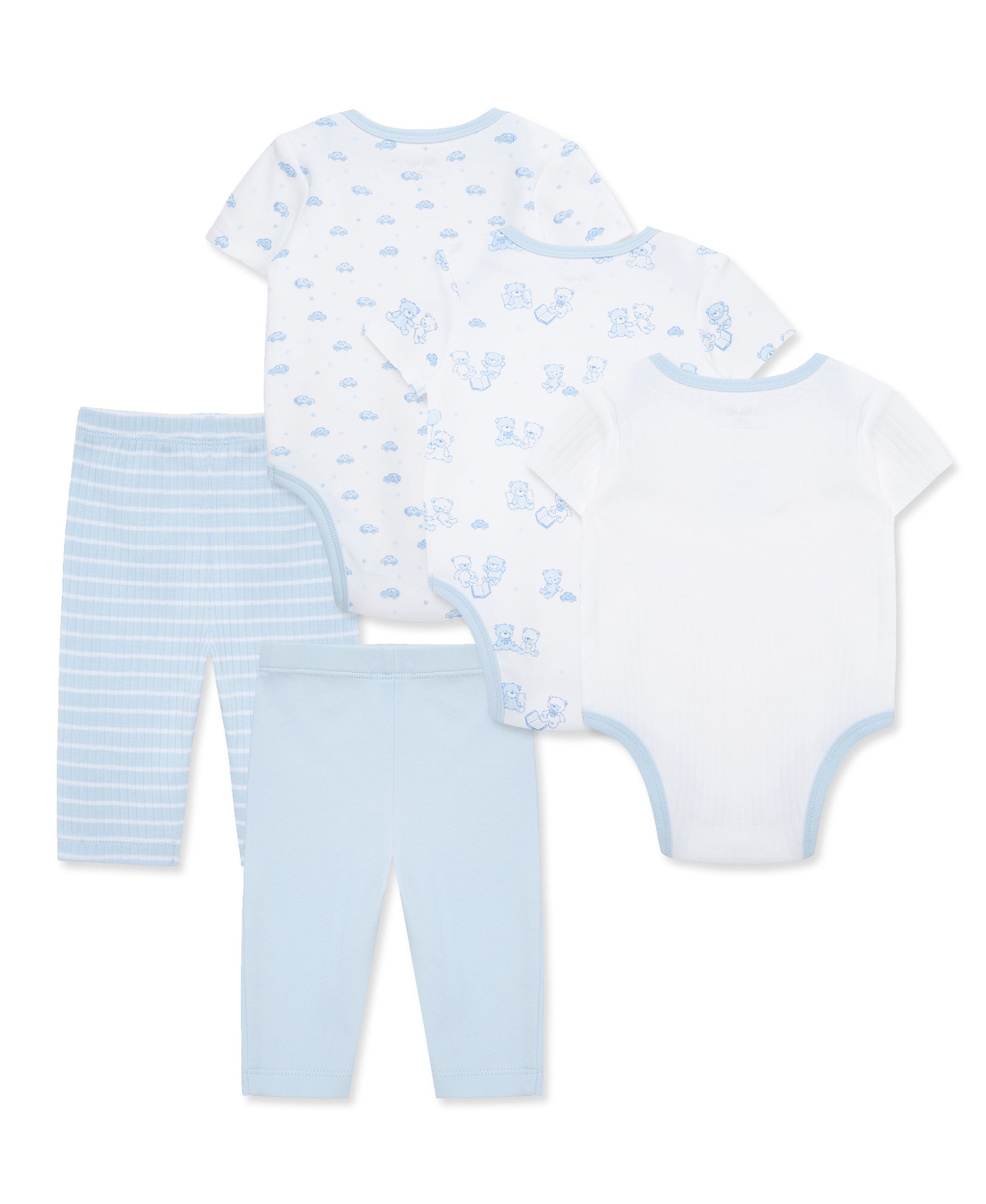 Playful Bears 5-Piece Bodysuit & Pant Set - Little Me