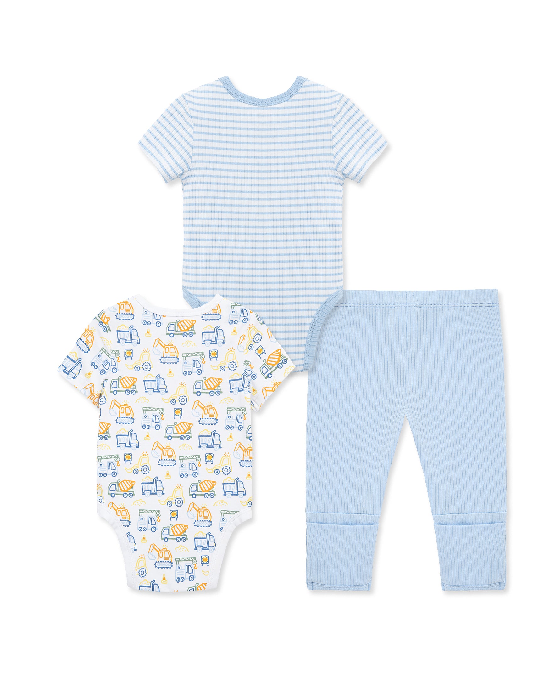 Trucks 3-Piece Bodysuit & Pant Set - Little Me