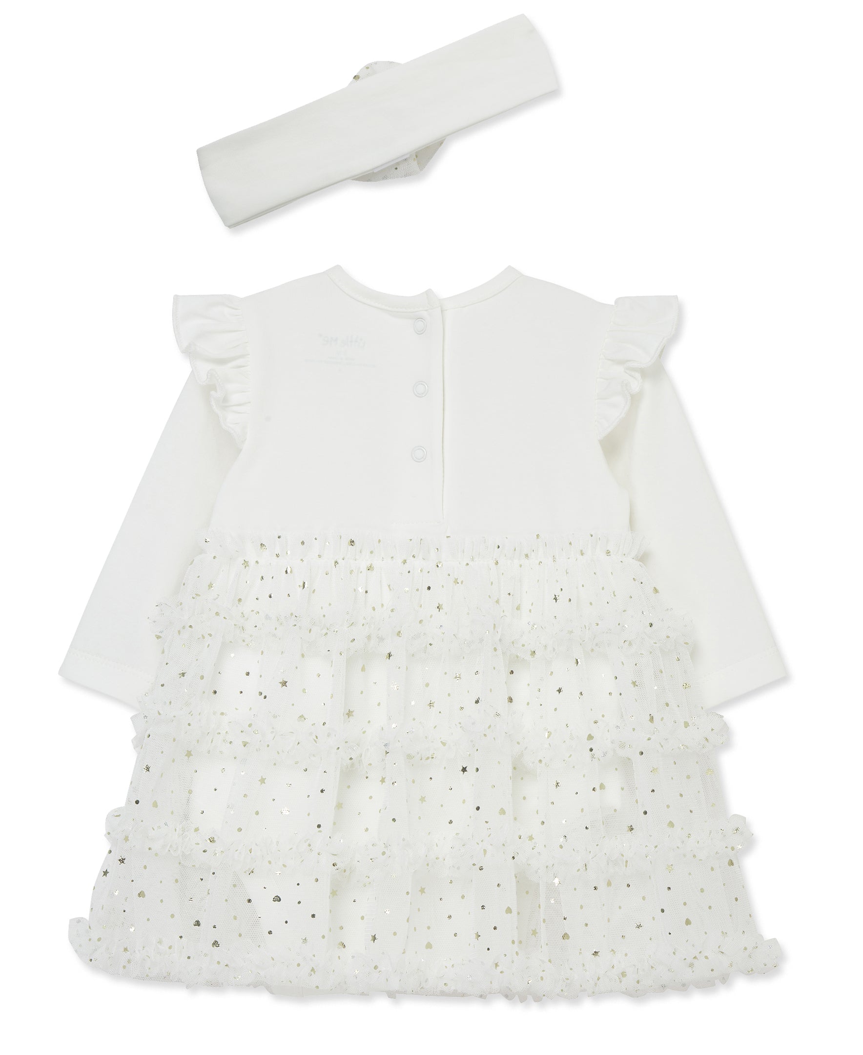 Bows Star Shine Tutu & Headband Set (3M-9M) - Little Me