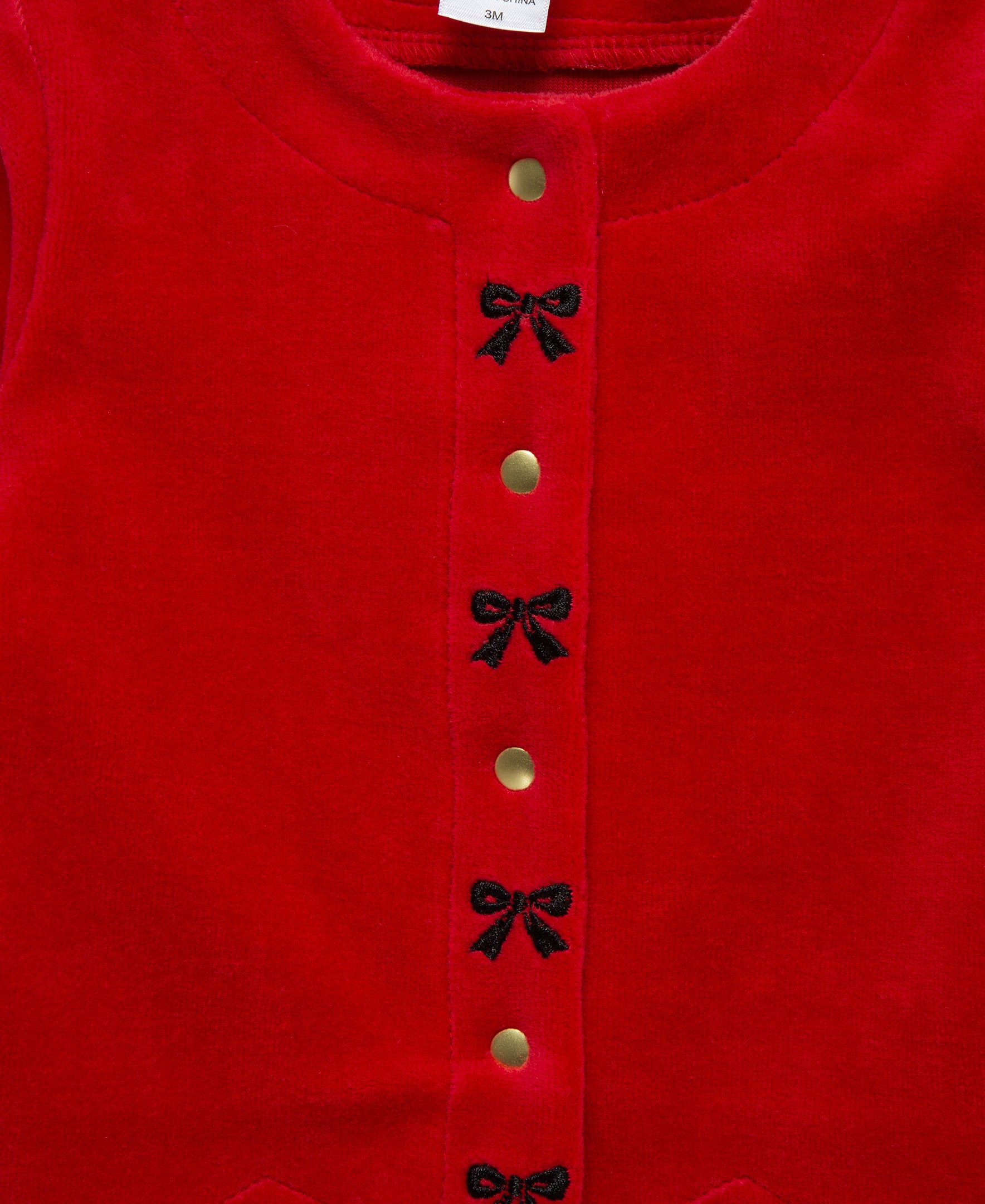 Bows 3 Piece Cardigan Set (3M-12M)