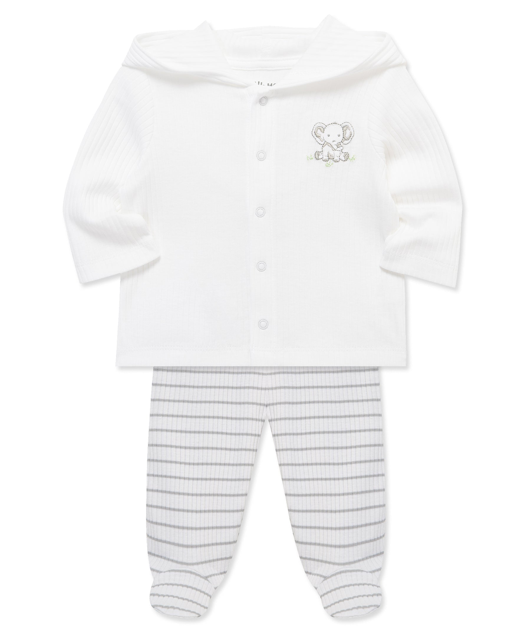 Baby Elephants 2-Piece Cardigan Set - Little Me