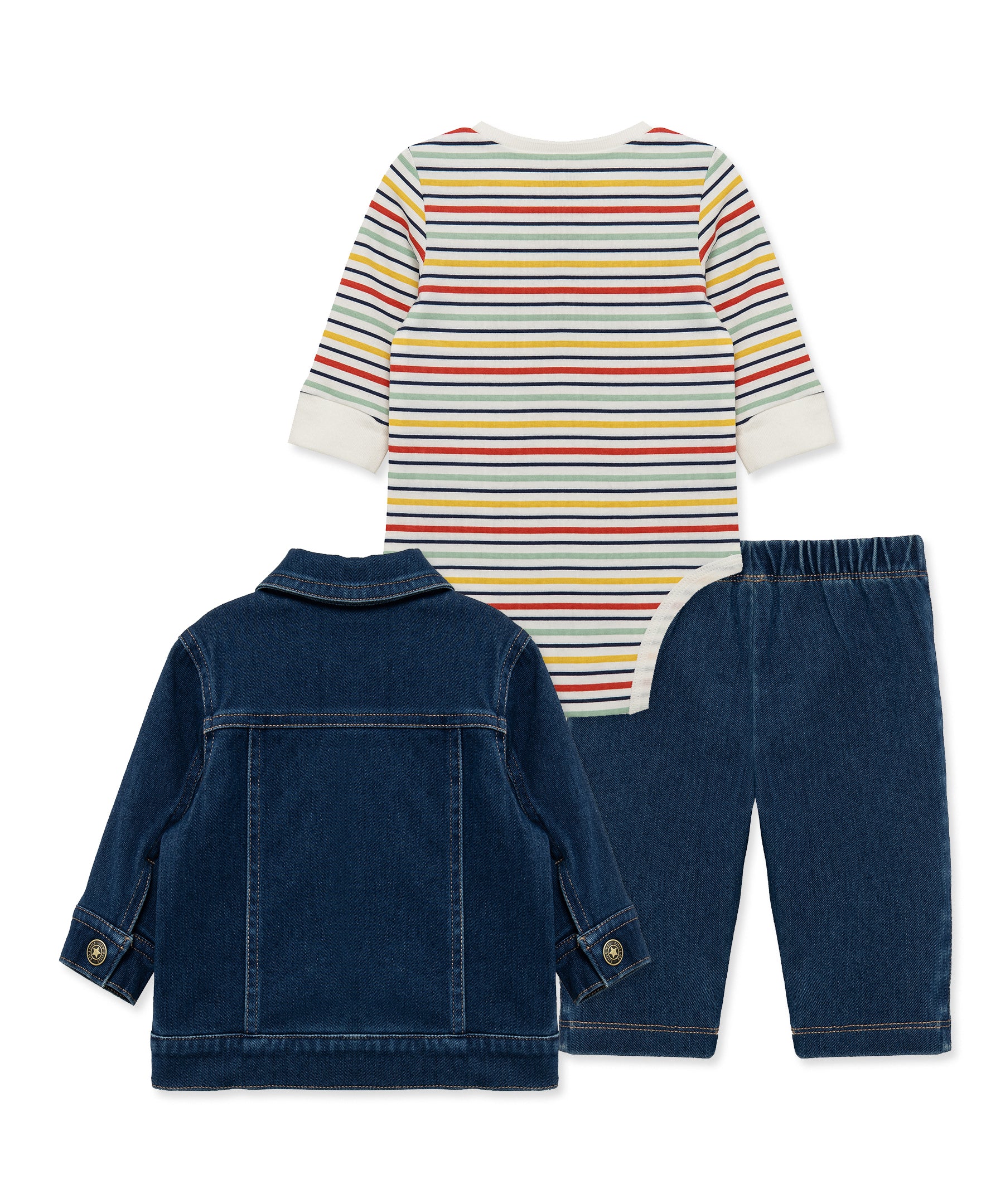 Construction Crew 3-Piece Jacket Set (3M-12M) - Little Me