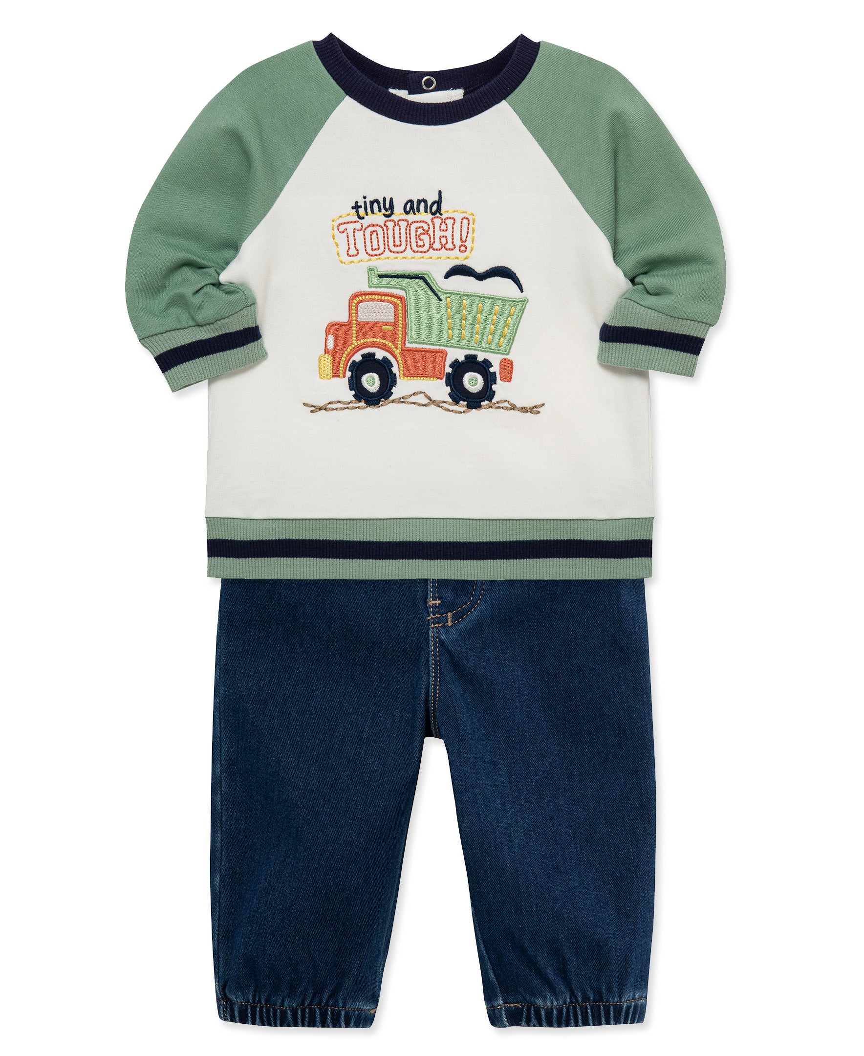 Construction Crew Big Truck Active Set (3M-12M) - Little Me