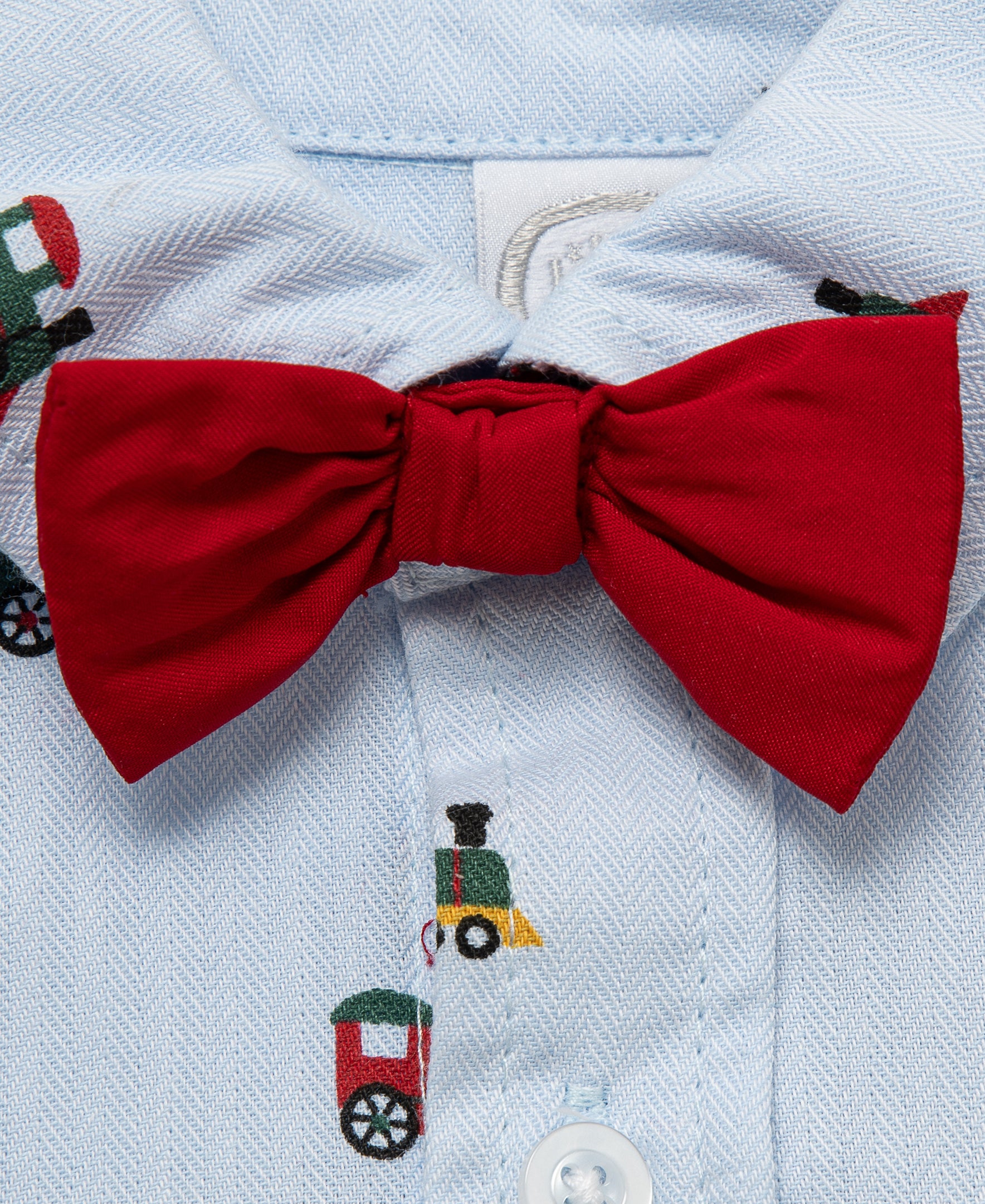 Train Treasures Dressy Pant Set (3M-9M) - Little Me