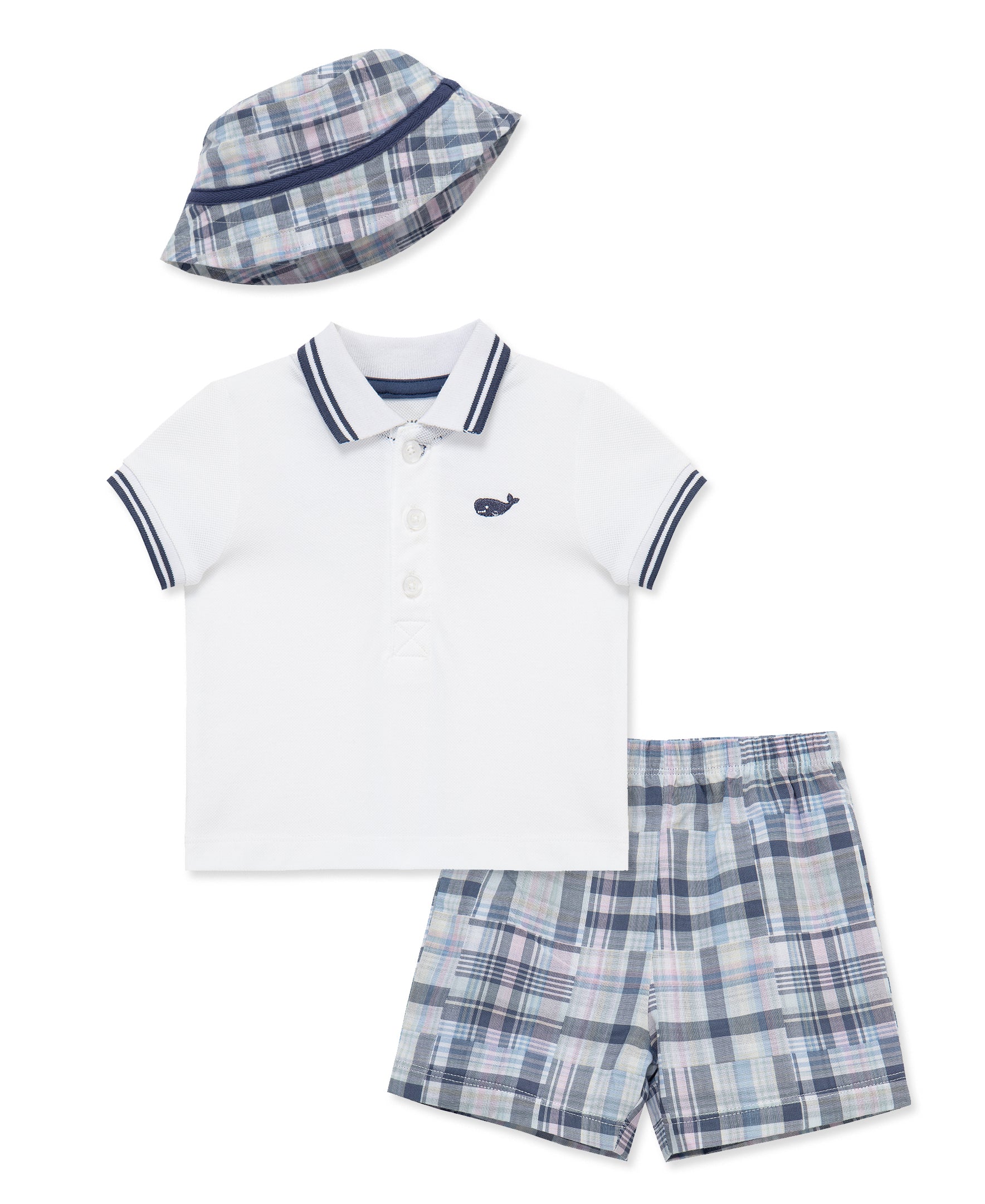 Hyannis 3-Piece Short & Hat Set