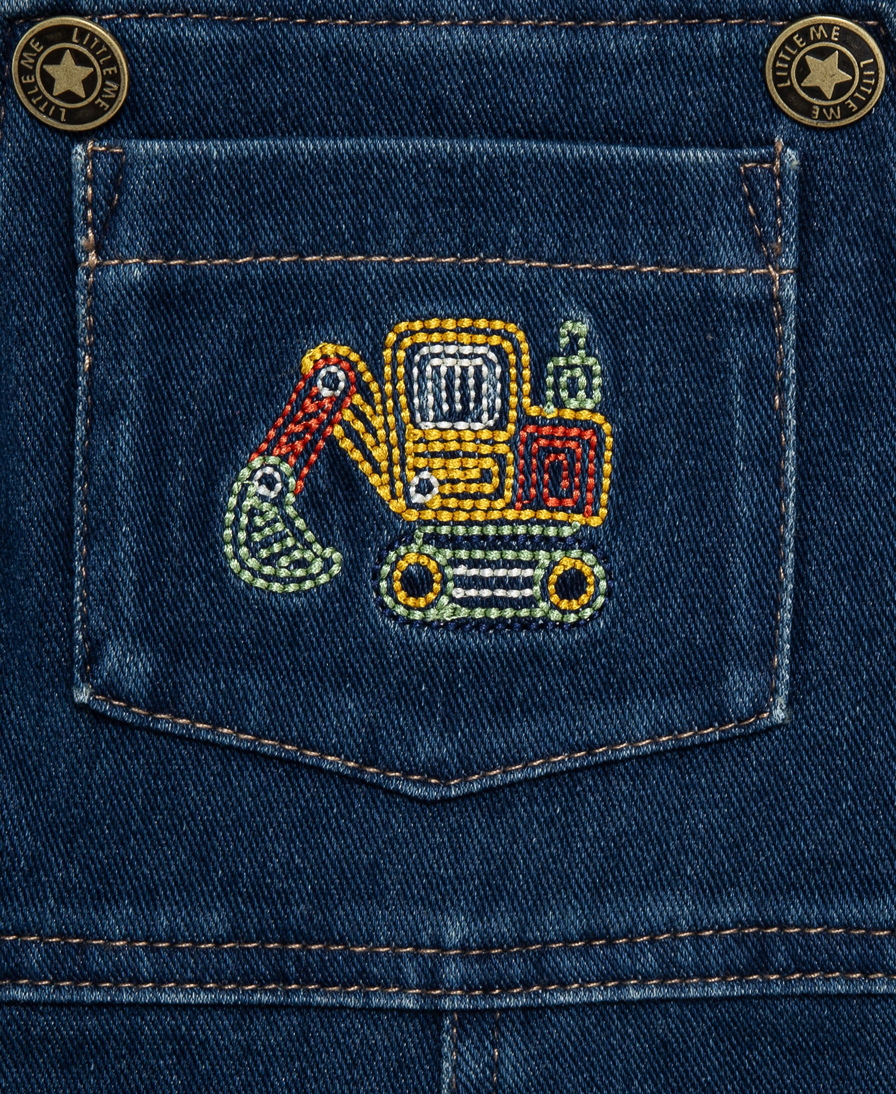 Construction Crew Truck Overall Set - Little Me
