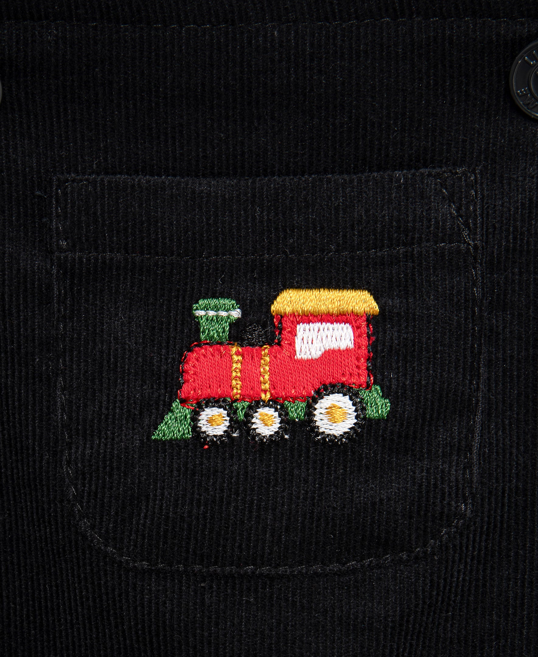 Train Treasures Overall Set (3M-9M) - Little Me