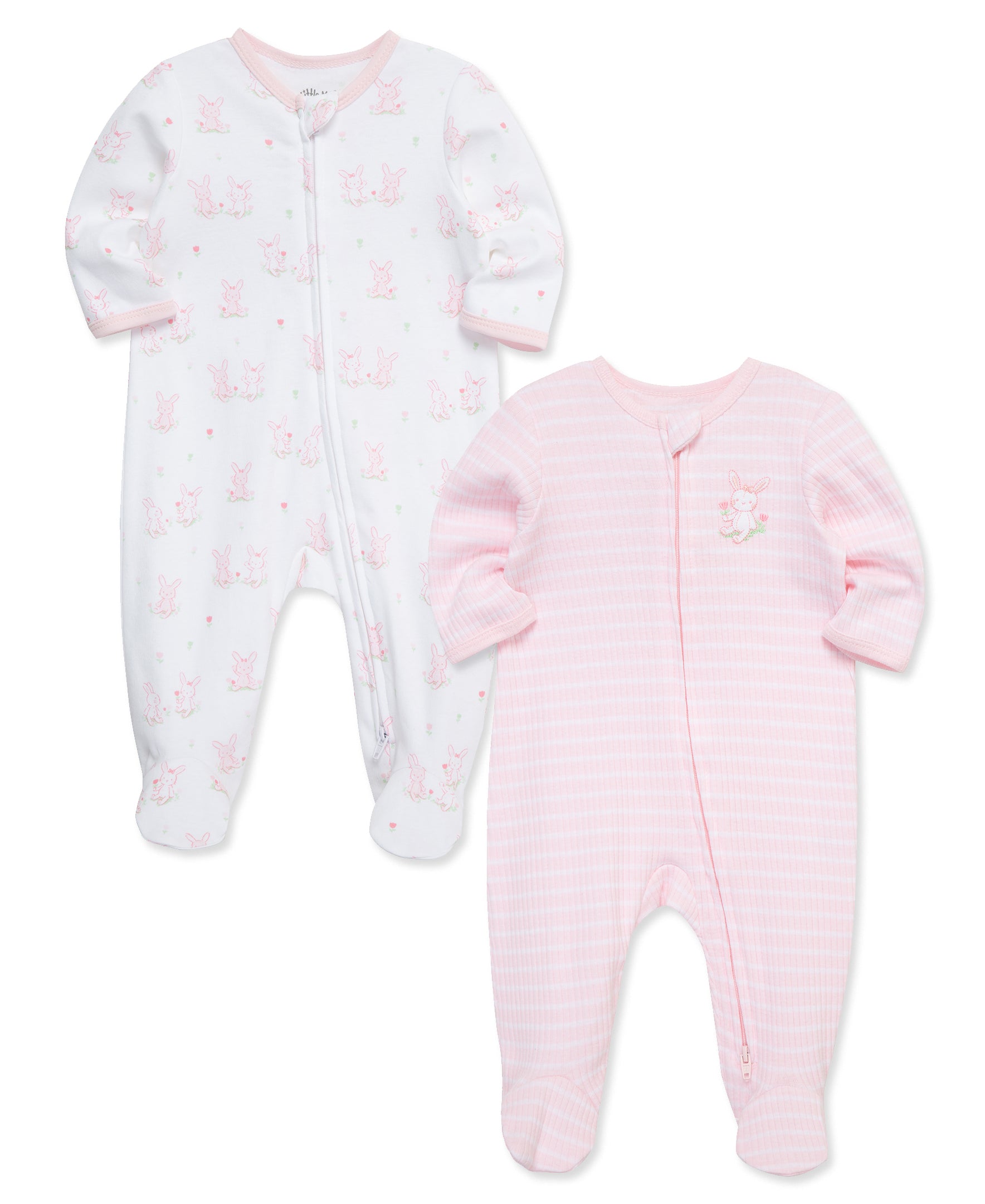 Cuddly Bunnies Footies (2-Pack) - Little Me
