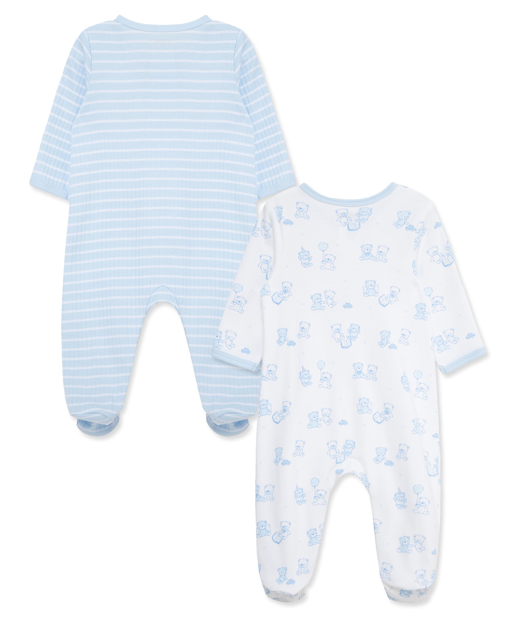 Playful Bears Footies (2-Pack) - Little Me