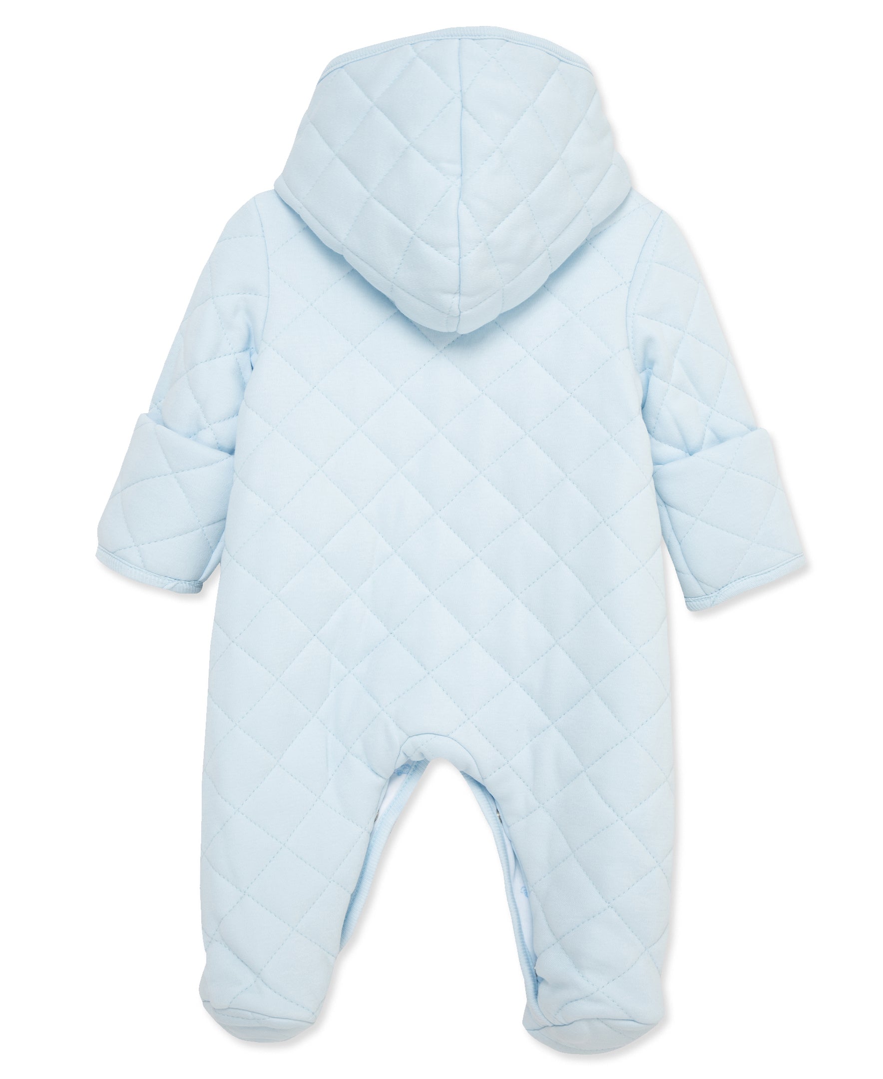 Playful Bearts Quilted Pram - Little Me