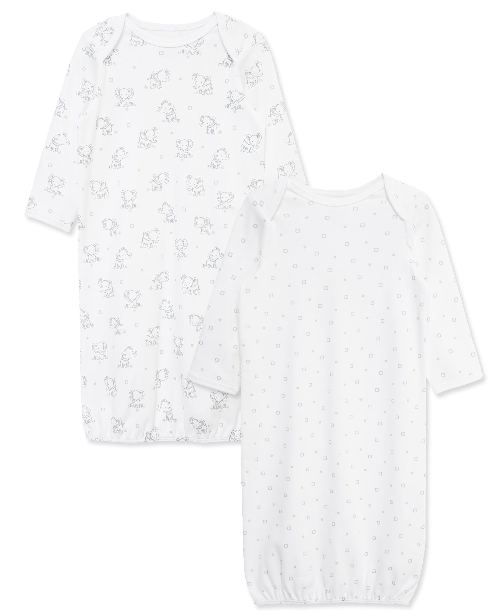 Baby Elephants Gowns (2-Pack) - Little Me