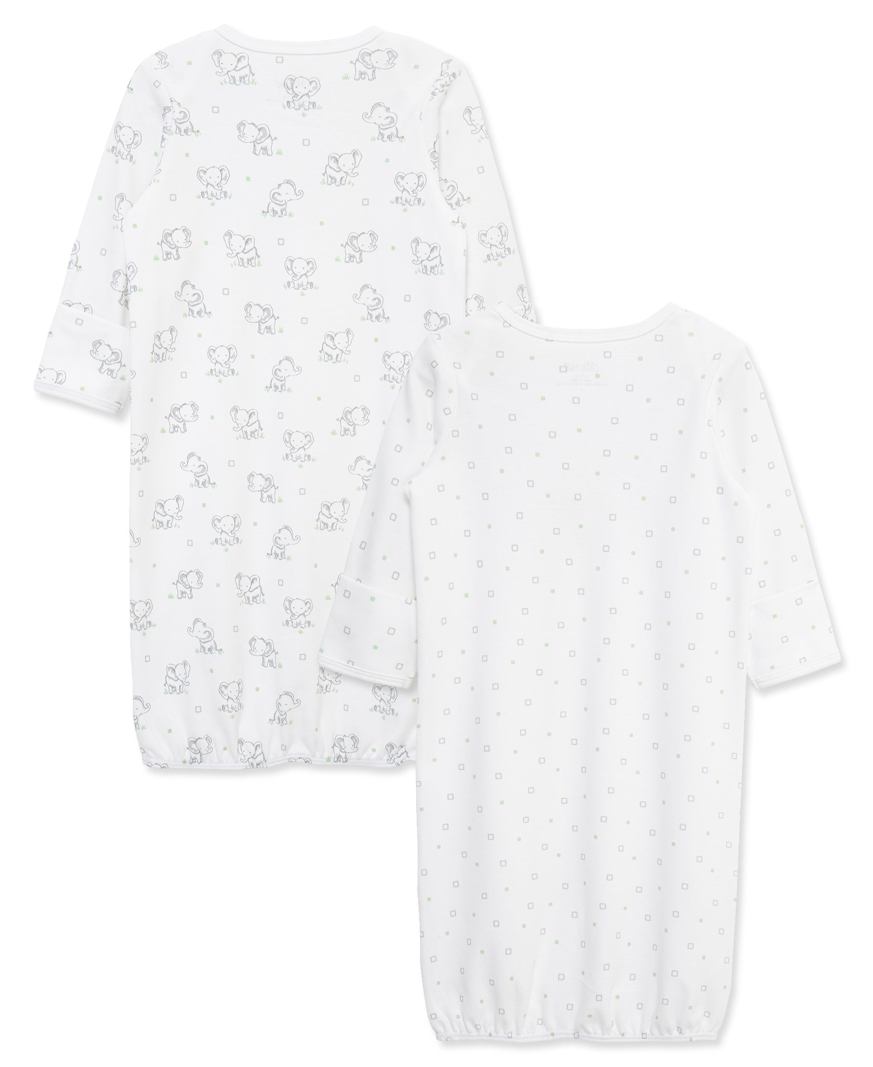 Baby Elephants Gowns (2-Pack) - Little Me