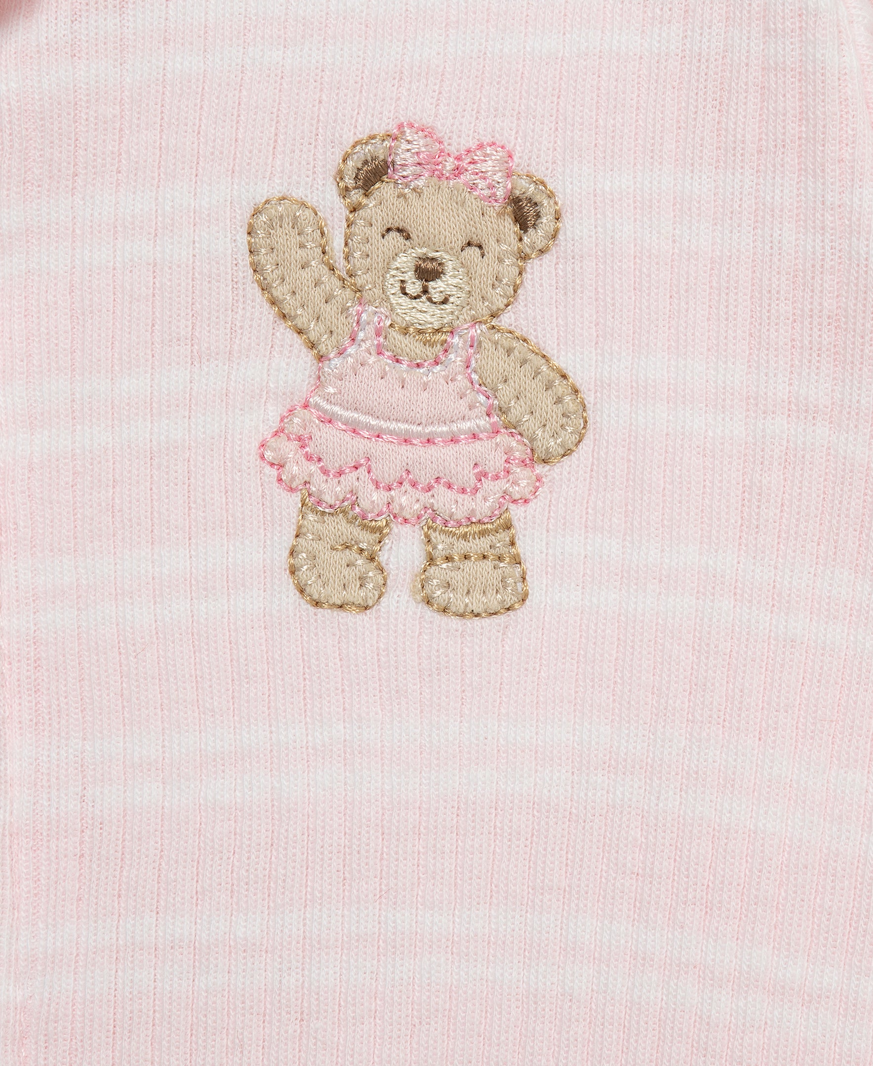 Dainty Bears 2-Way-Zip Footies 2-Pack - Little Me