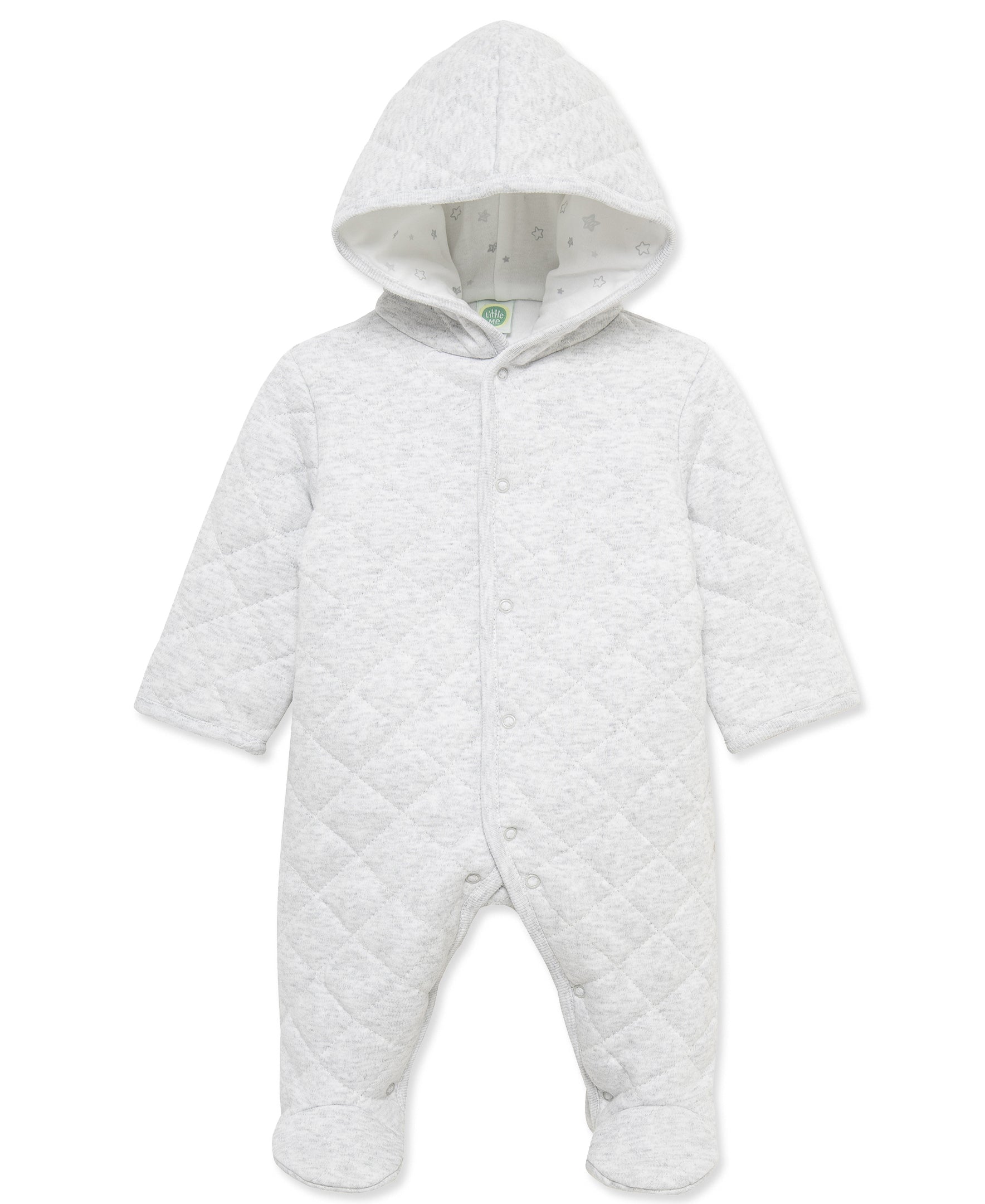 Stars Quilted Pram - Little Me