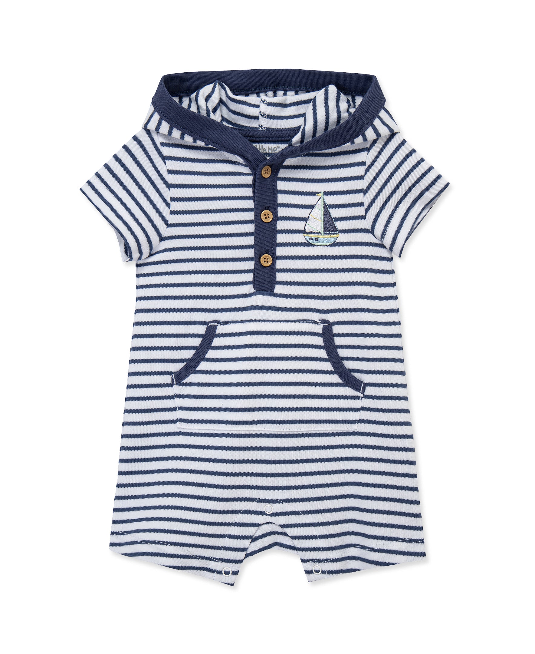 Sailing Hooded Romper