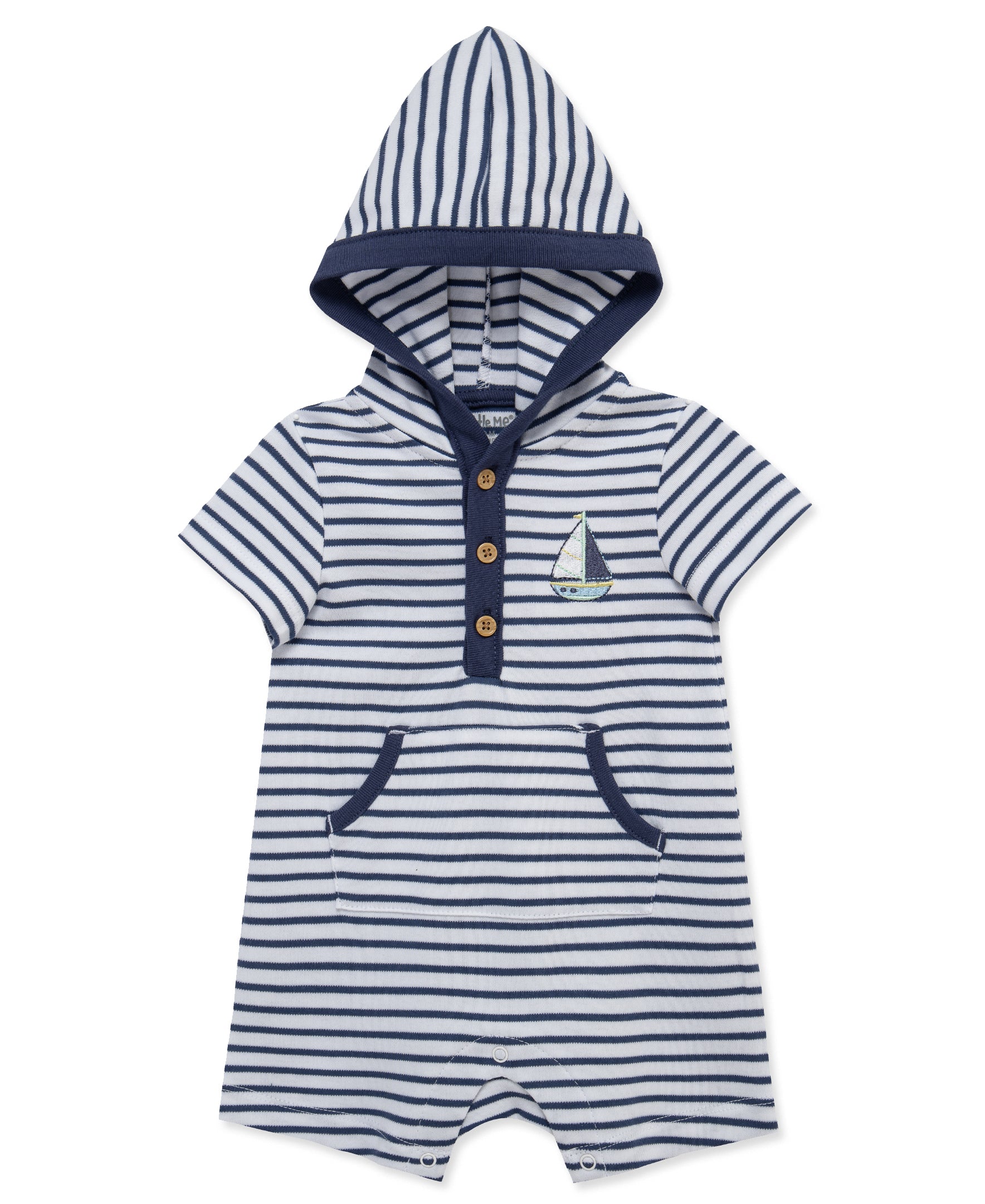 Sailing Hooded Romper