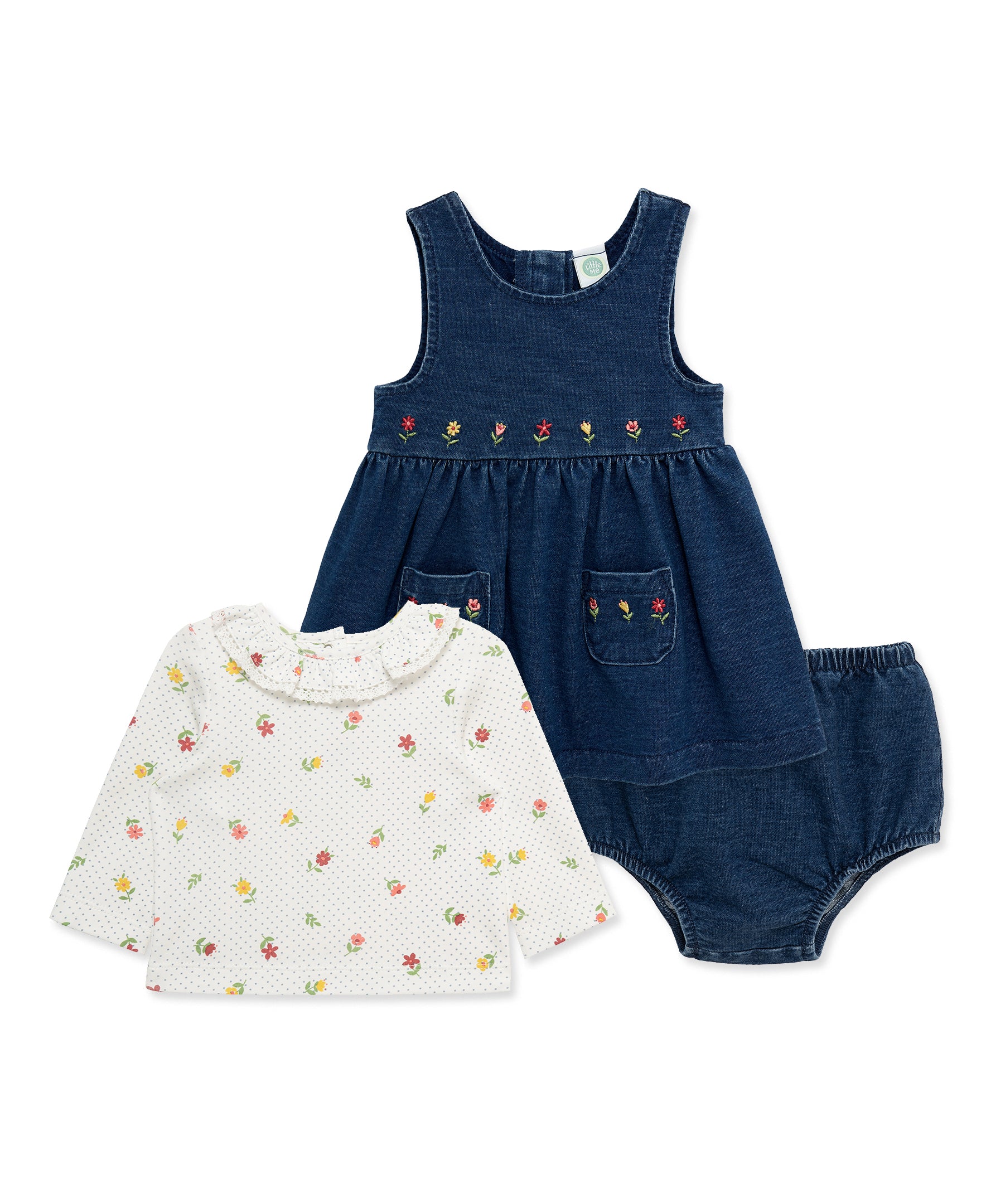 Blossom Blues Jumper Set - Little Me