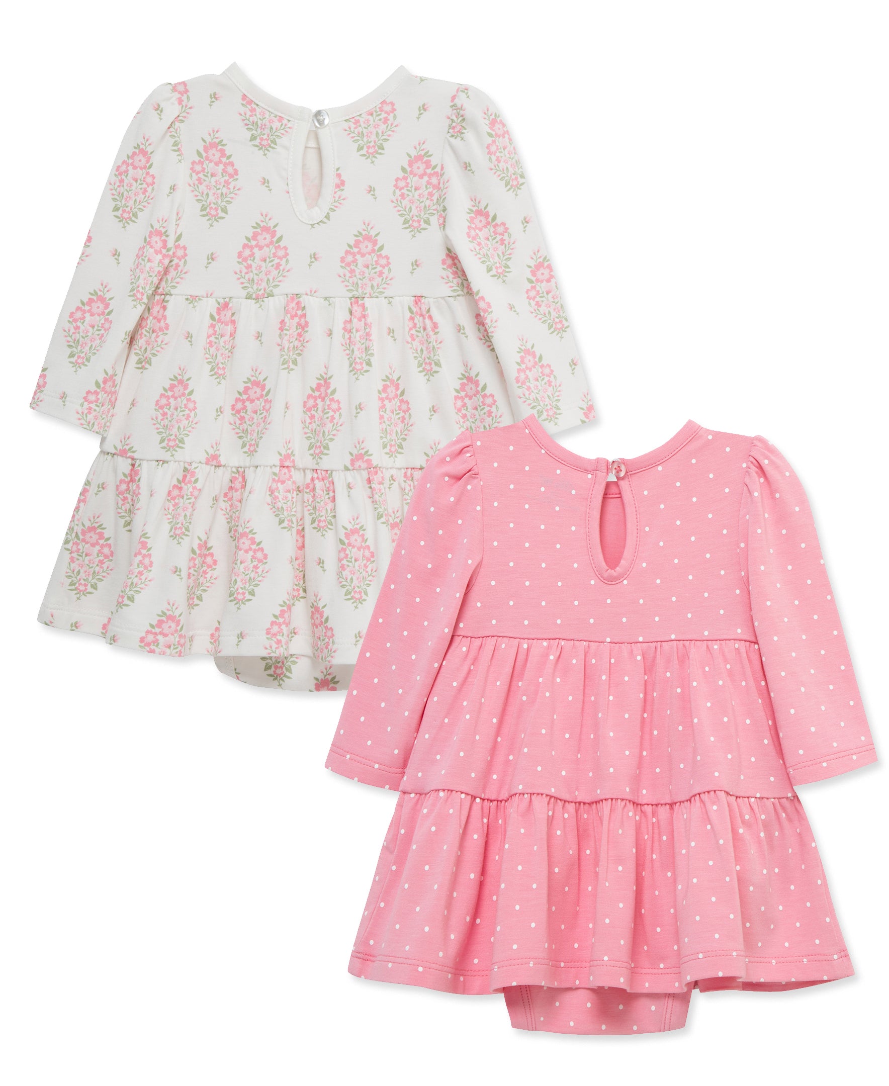 Floral Flame Bodysuit Dresses (2-Pack) - Little Me