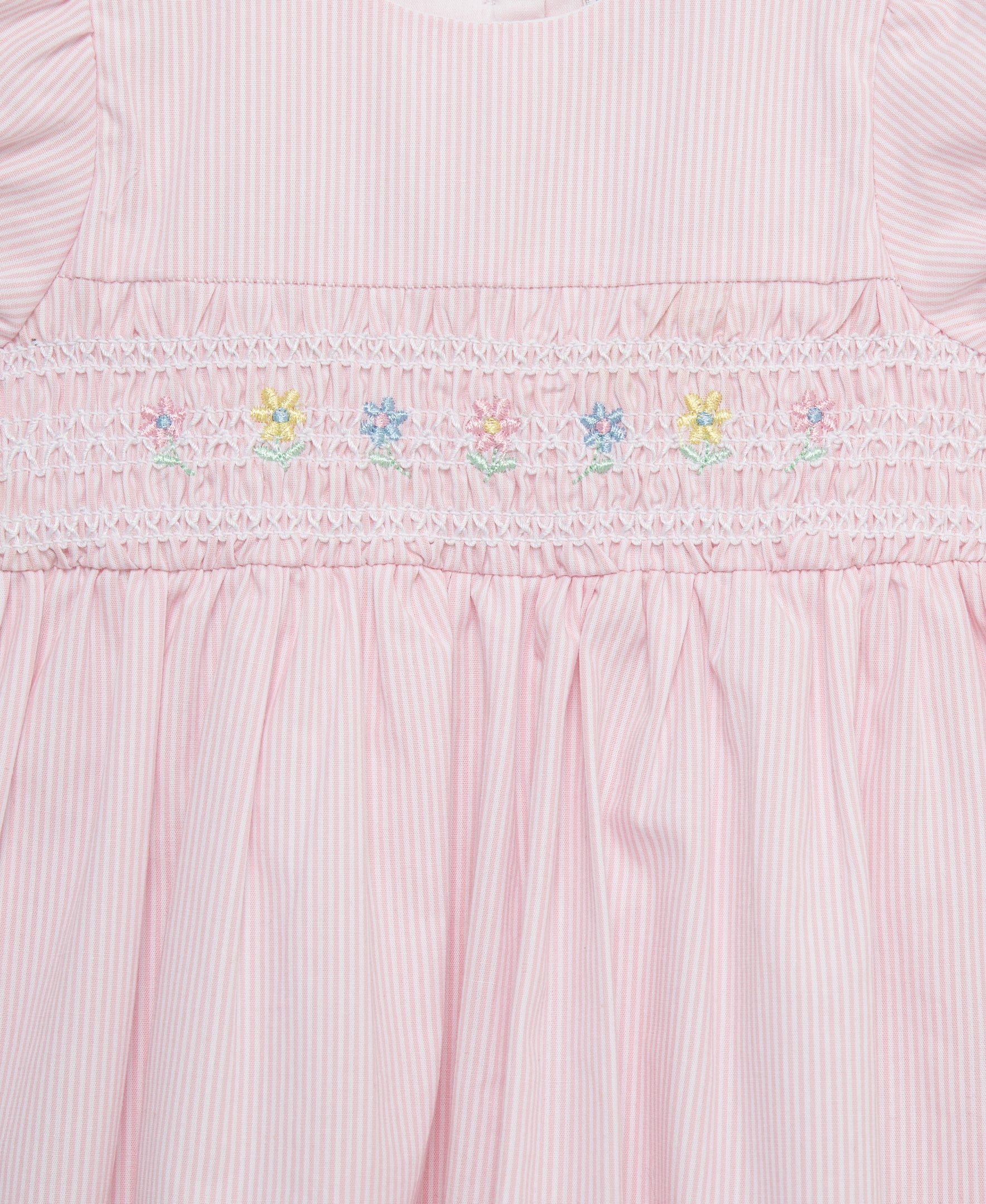 Smocked Dress Set & Headband