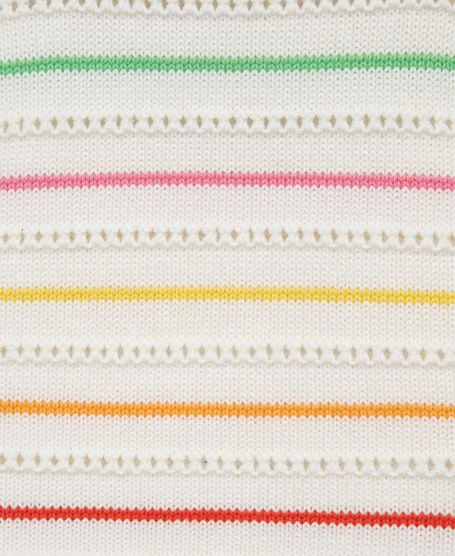 Thin Stripe Pointelle Knit Short Set (12M-24M) - Little Me