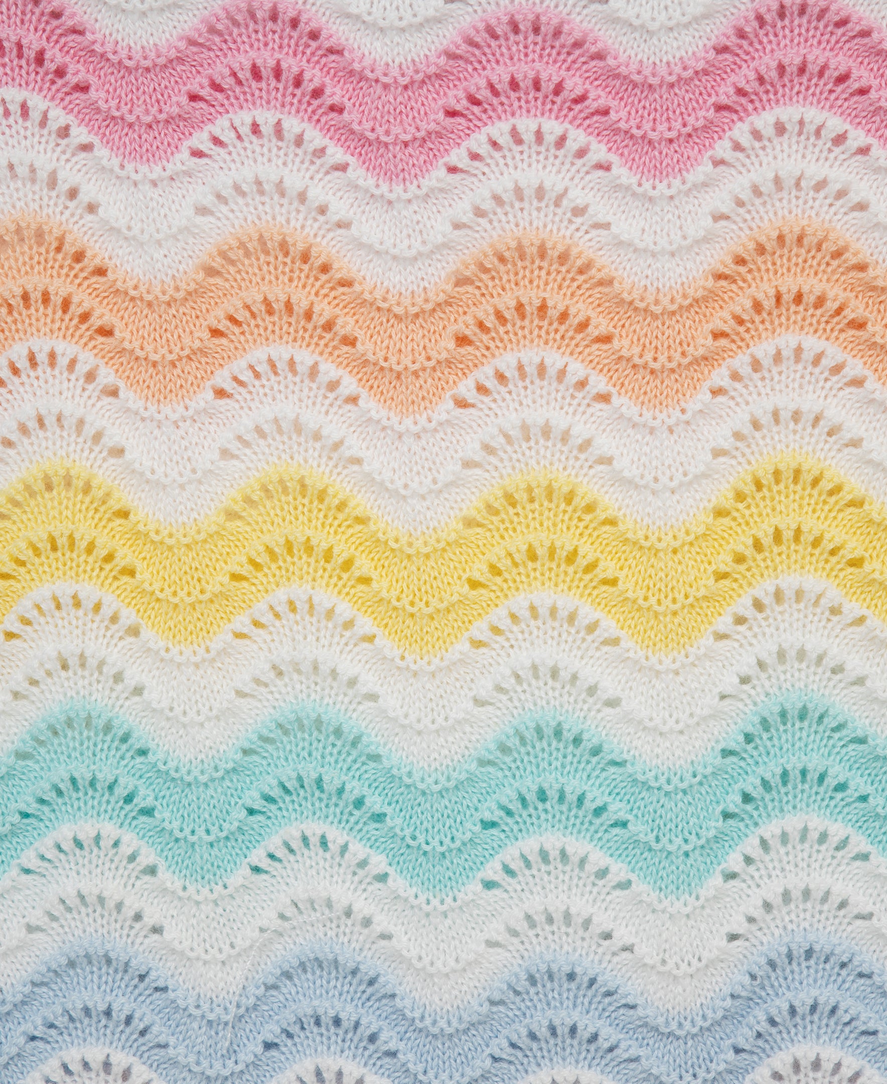 Wavy Pointelle Knit Romper (12M-24M) - Little Me