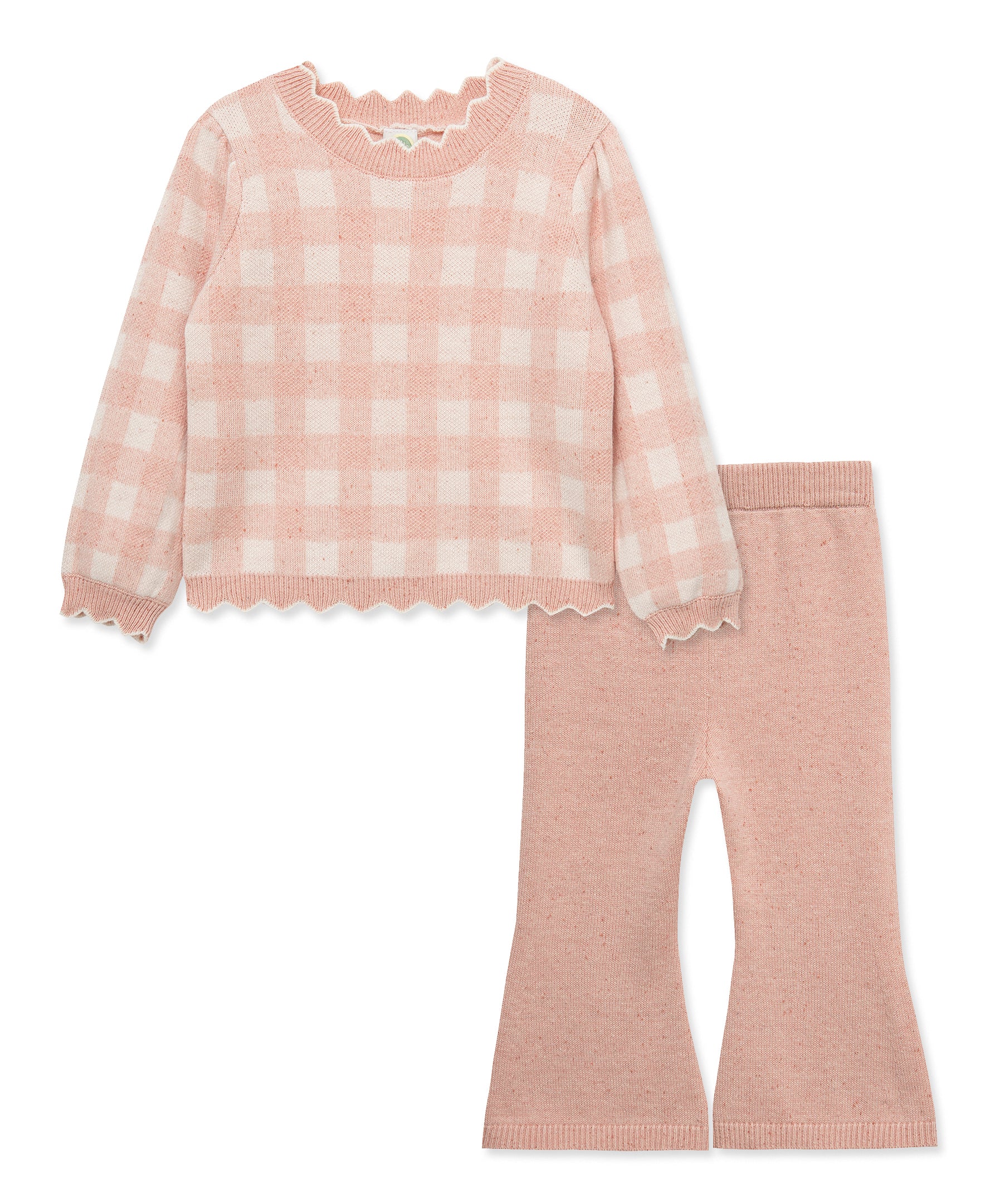 Gingham Sweater Set (2T-4T) - Little Me