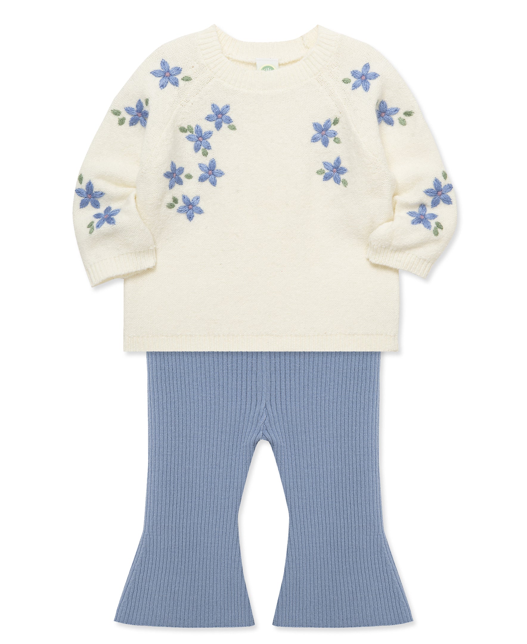 Floral Boucle Sweater Set (12M-24M) - Little Me