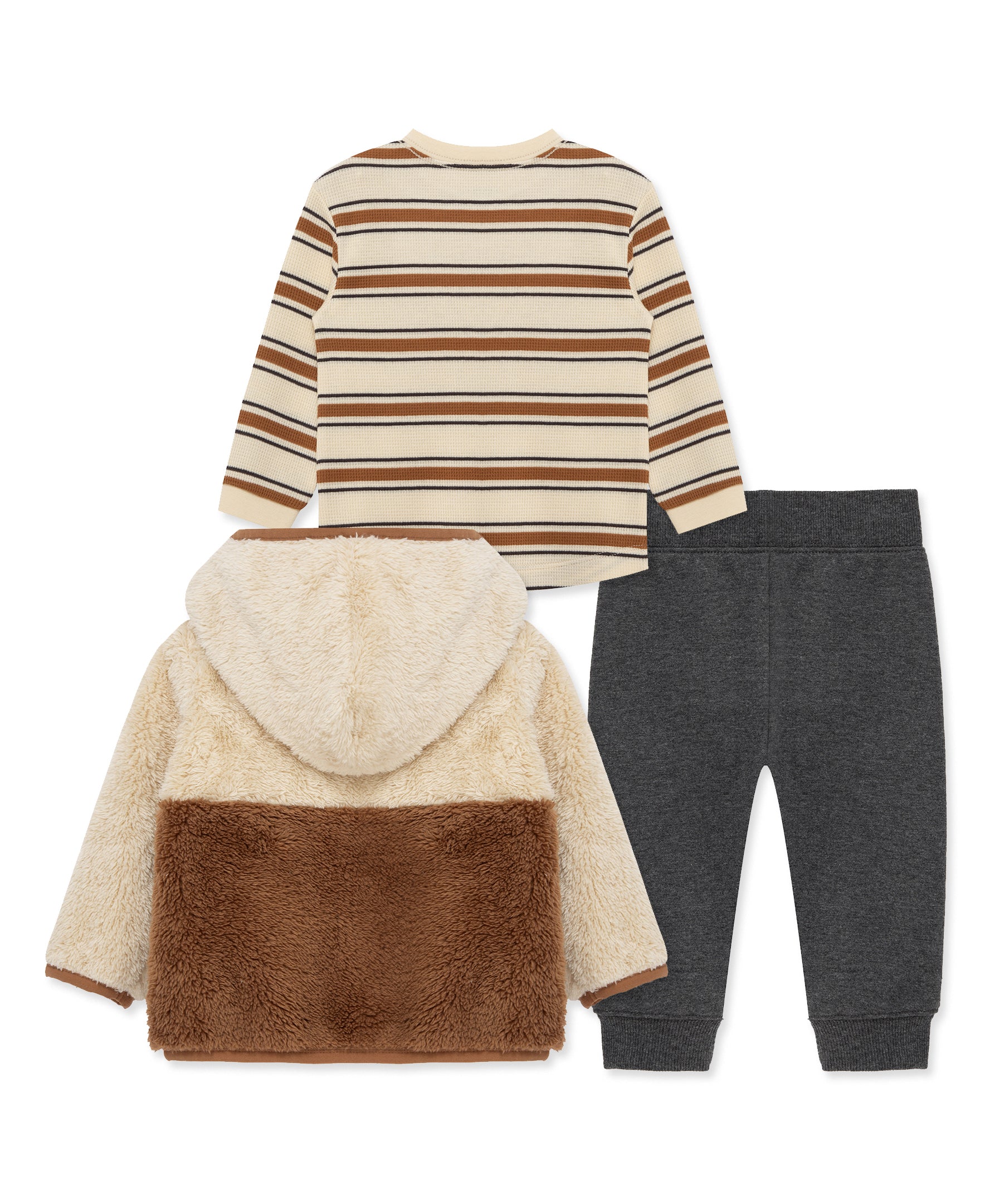 Bear 3-Piece Sherpa Set (12M-24M) - Little Me